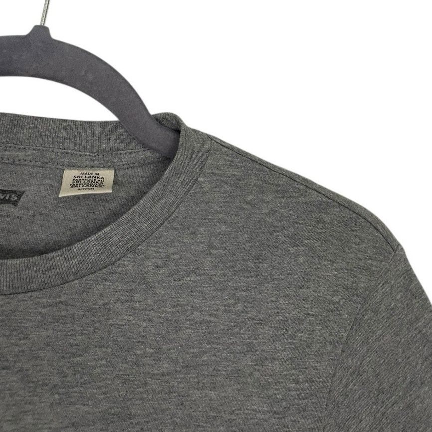 Levi's Levi's Grey & Red Short Sleeve Logo Graphic Tee Size S / US 4 / IT 40 - 3 Thumbnail