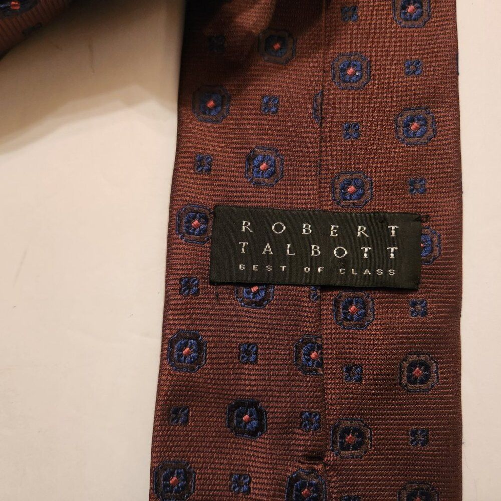 Robert Talbott Robert Talbot best of class mens new silk tie 3 3/4"X59 1/2" Size ONE SIZE - 2 Thumbnail