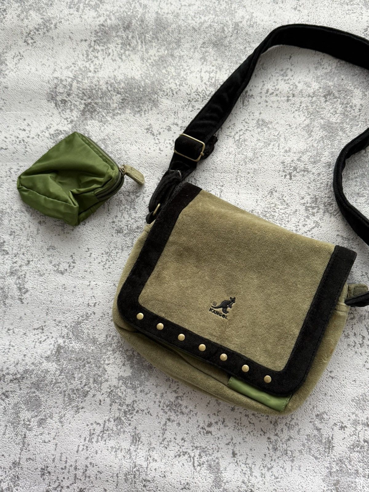 Kangol Kangol Y2K Messenger Bag Size ONE SIZE - 1 Thumbnail