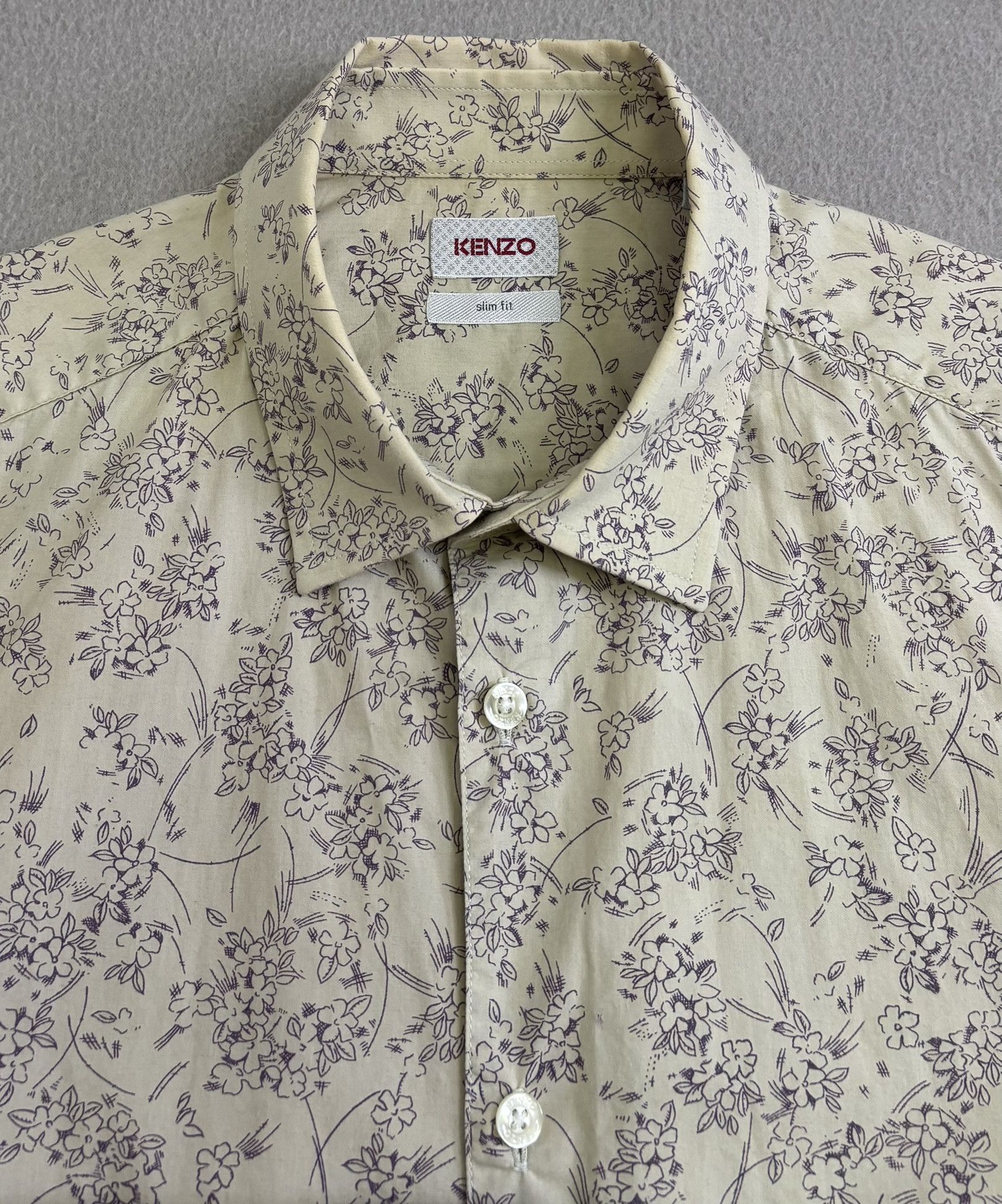 Kenzo Kenzo shirt Floral size 41 Size US L / EU 52-54 / 3 - 14 Thumbnail
