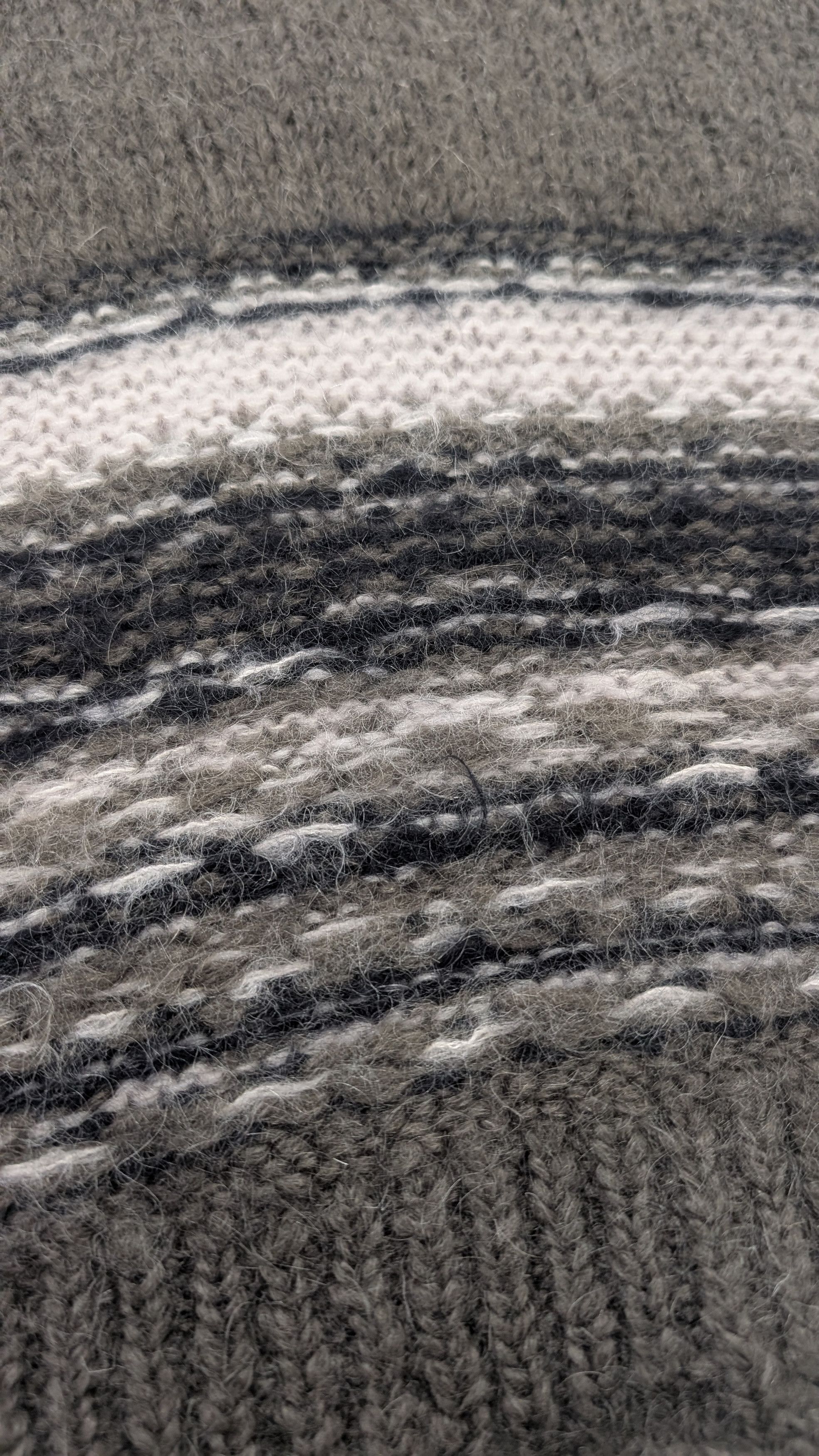 Our Legacy Our Legacy Pleaser Tank Blur Fair Isle Mohair Wool Vest 48 Size US M / EU 48-50 / 2 - 10 Thumbnail