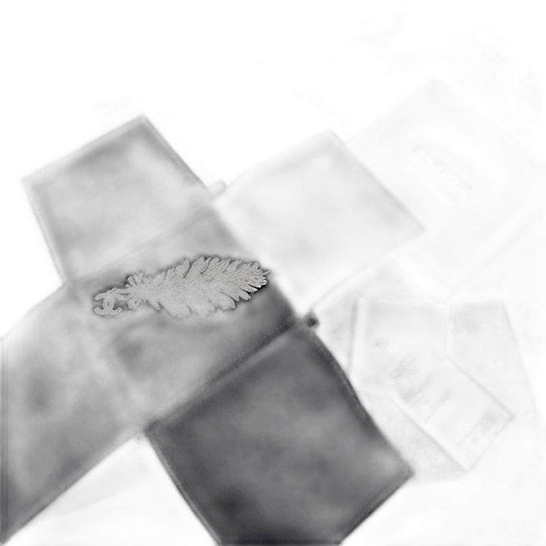Chanel Chanel Silver Feather Brooch with Logo Size ONE SIZE - 1 Thumbnail