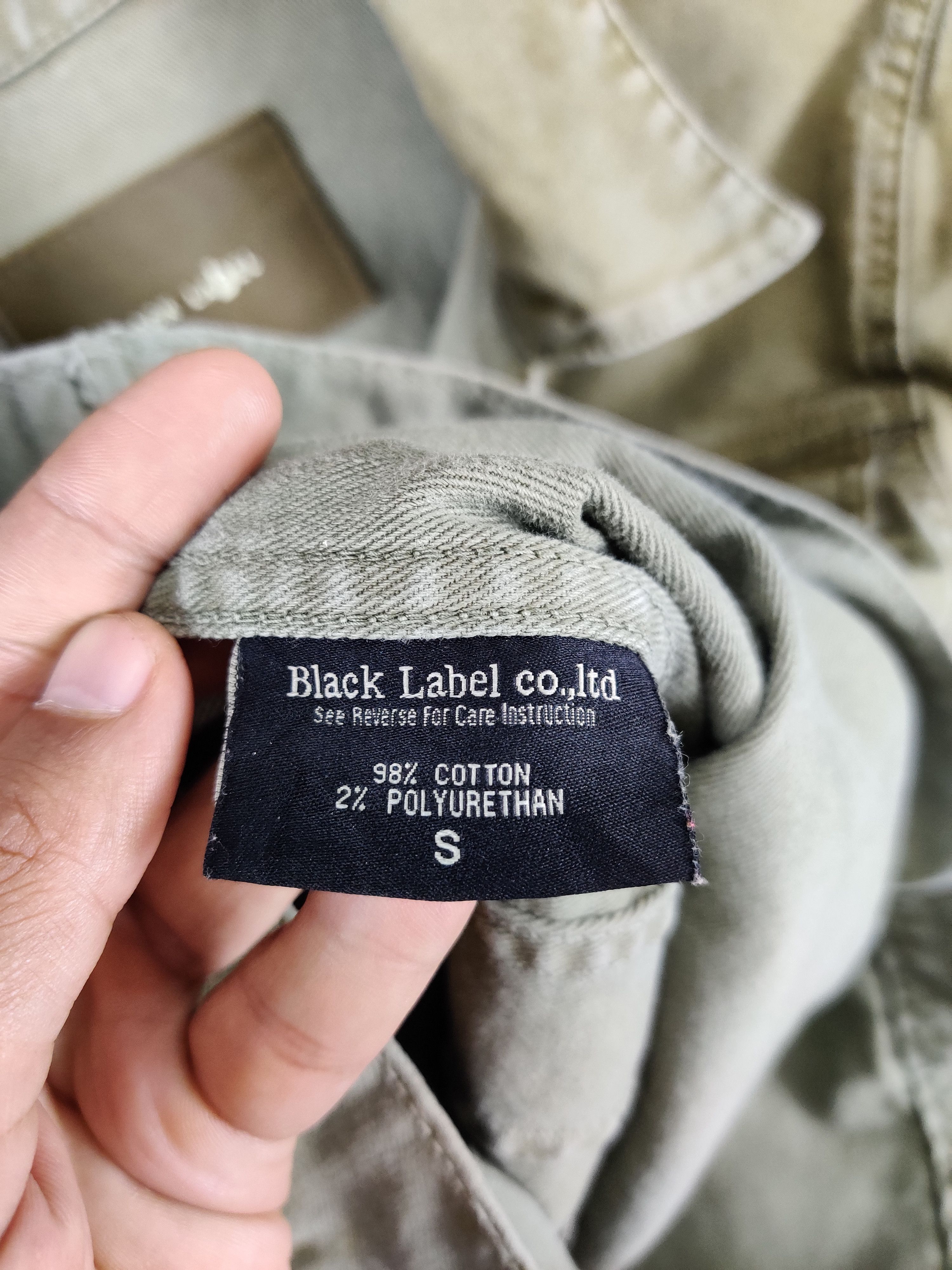 Black Label Vintage Black Label Trucker Olive Green Jacket Size US S / EU 44-46 / 1 - 10 Thumbnail