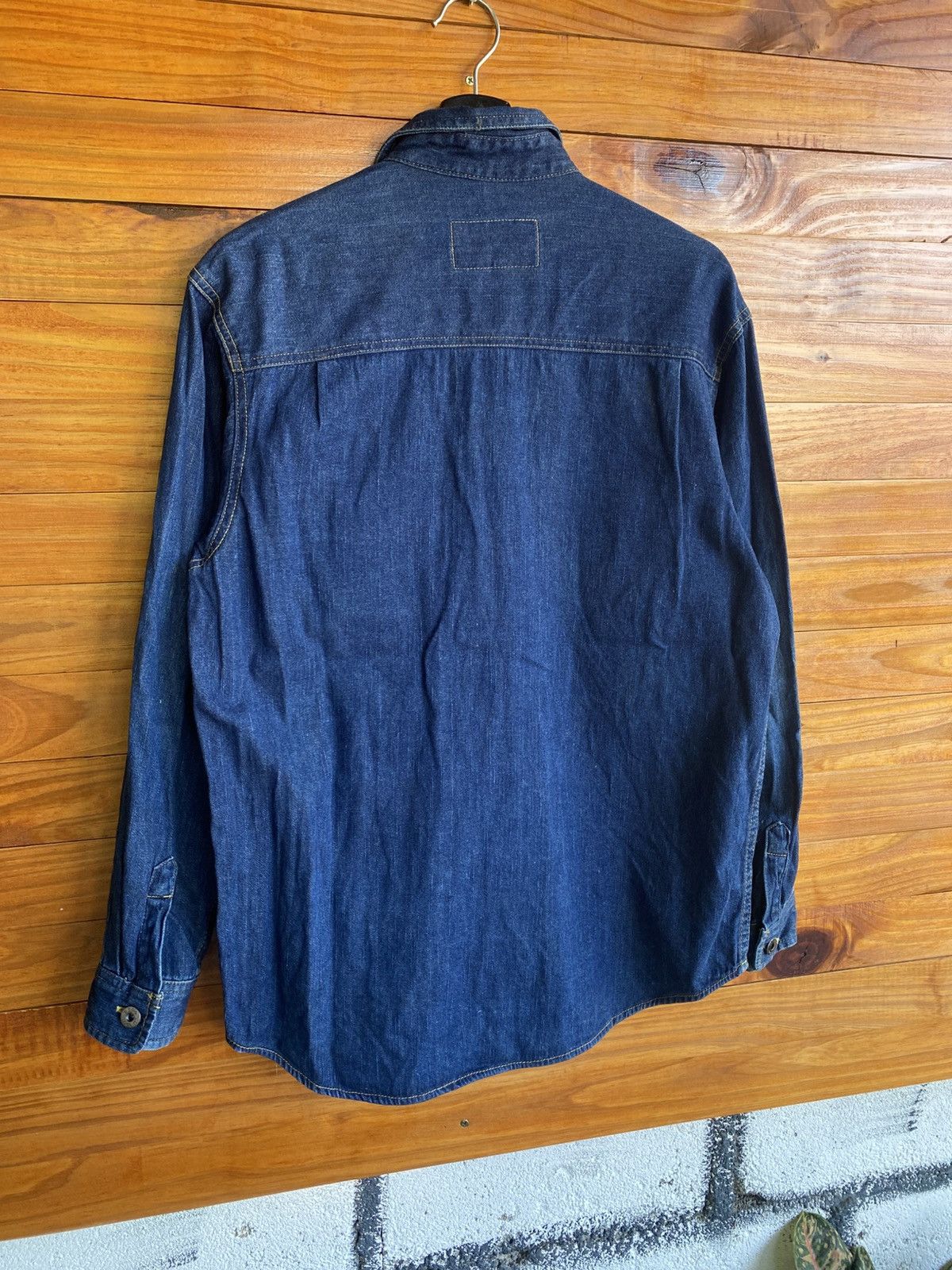 Zippo Vintage Zippo Denim Shirt | Medium Blue | Double Pocket Size US M / EU 48-50 / 2 - 11 Thumbnail