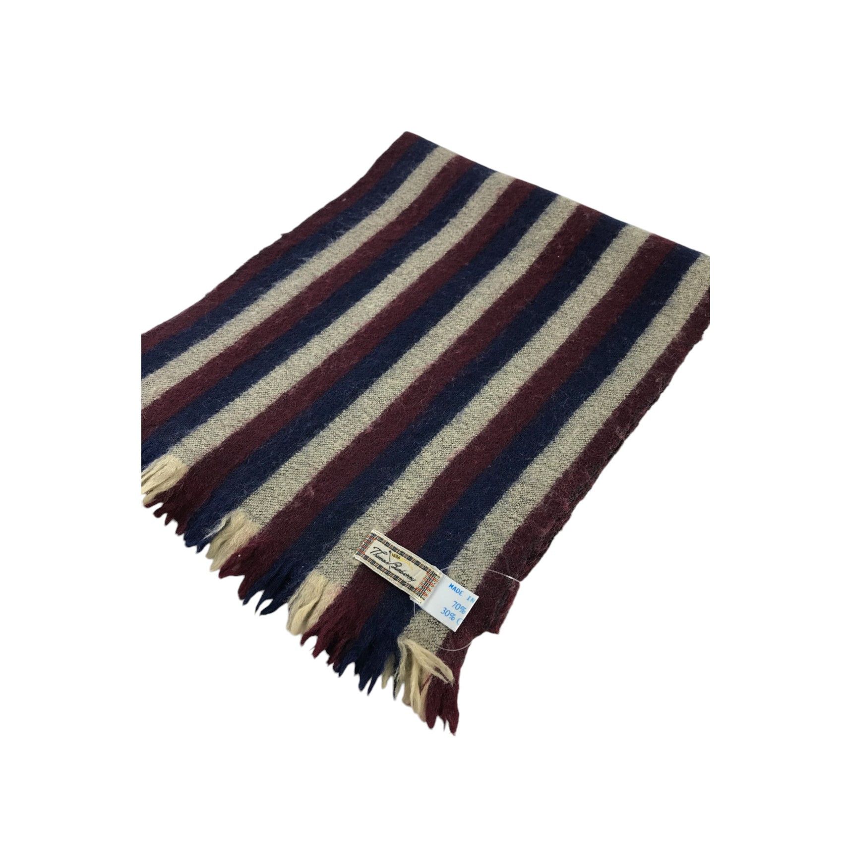 Burberry × Vintage Burberry Scarf / Muffler / Neckwear - WW1868 Size ONE SIZE - 3 Thumbnail