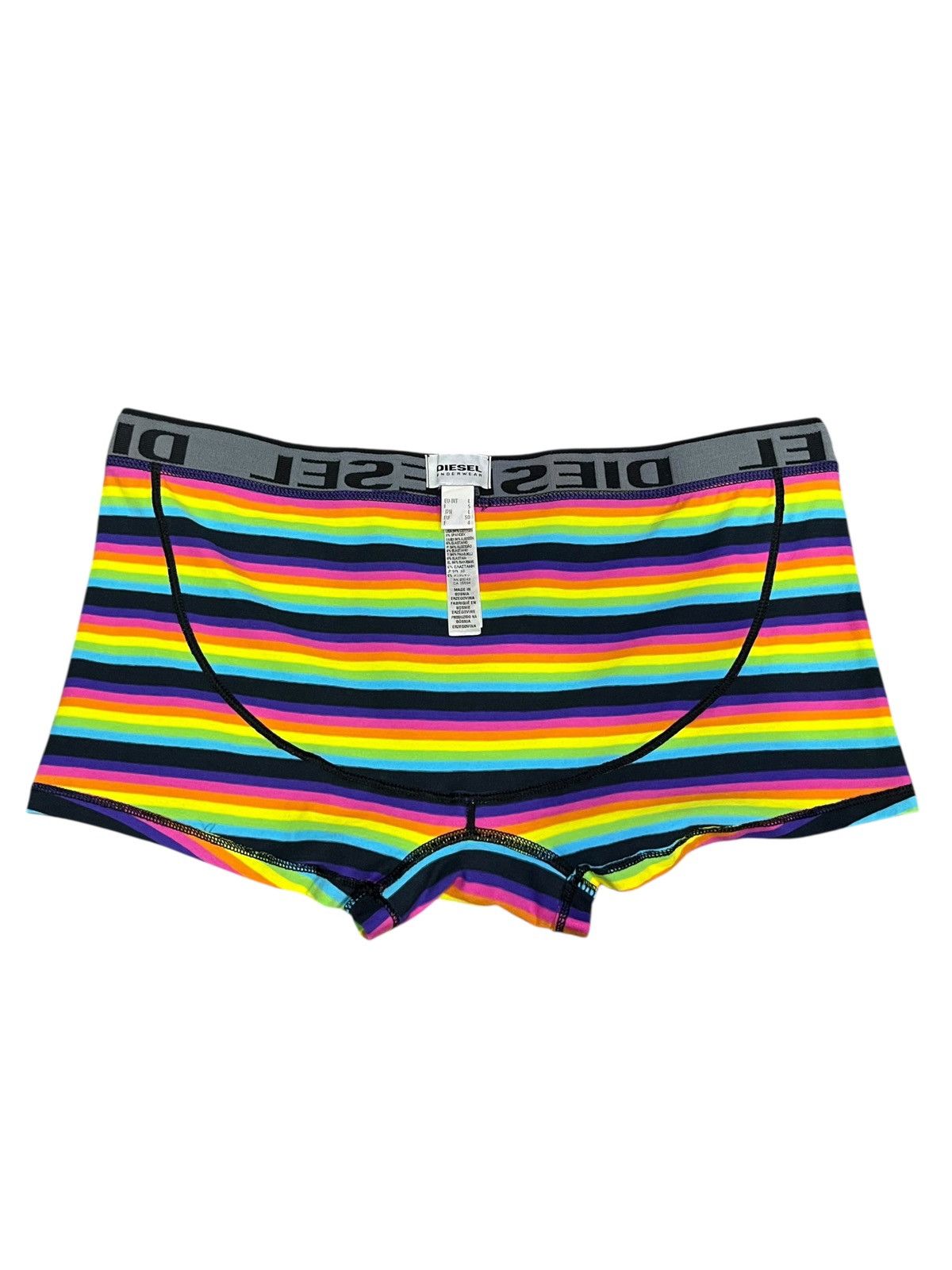 Diesel 🌈 DIESEL UNDERWEAR “Rainbow” Stripes Made In Bosnia Size US 30 / EU 46 - 4 Thumbnail