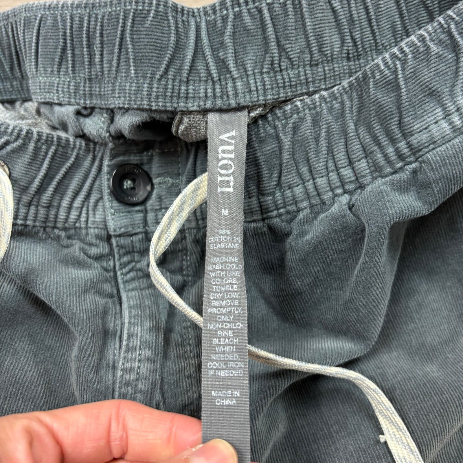 Vuori Vuori Optimist Corduroy Stretch Chino Lounge Pants Men's M Size US 30 / EU 46 - 4 Thumbnail