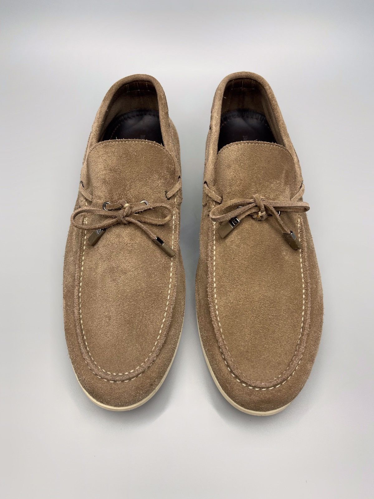 Ermenegildo Zegna Ermenegildo Zegna Suede Loafer’s Shoes Size US 11 / EU 44 - 3 Thumbnail