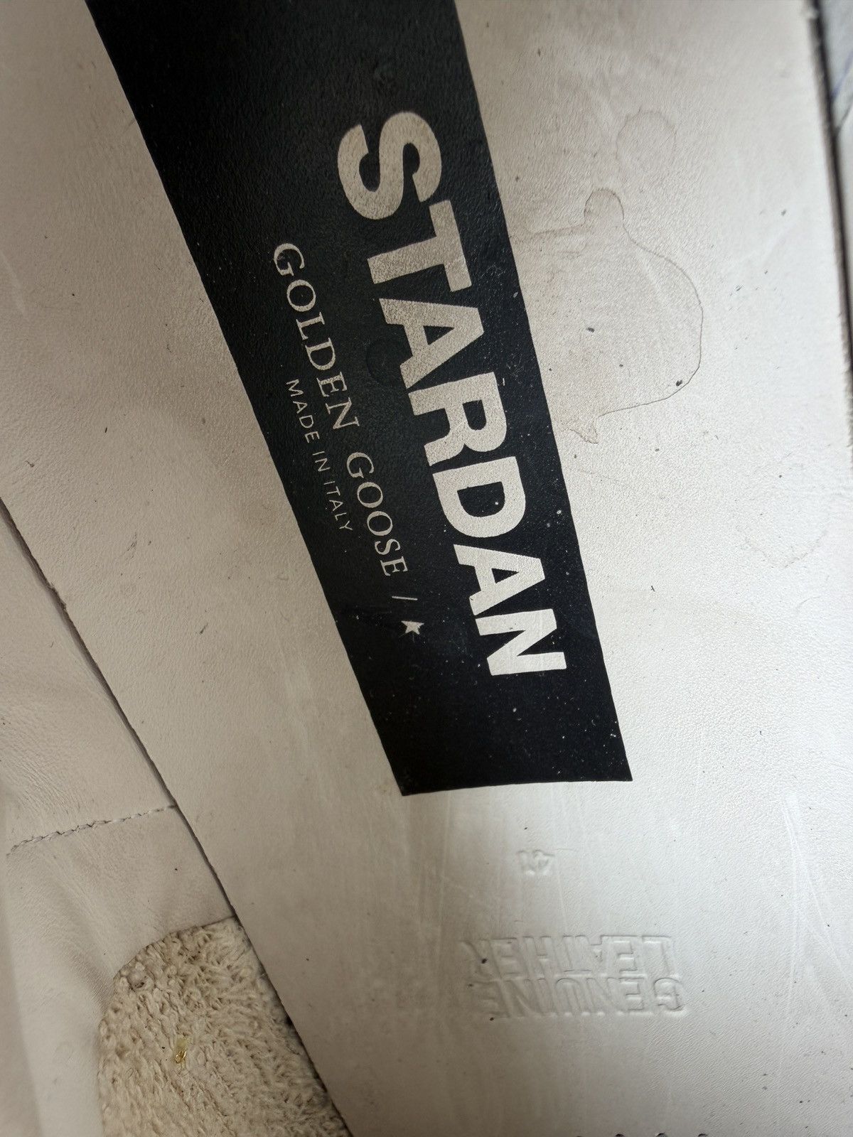 Golden Goose stardan leather trainers Size US 8 / EU 41 - 11 Thumbnail