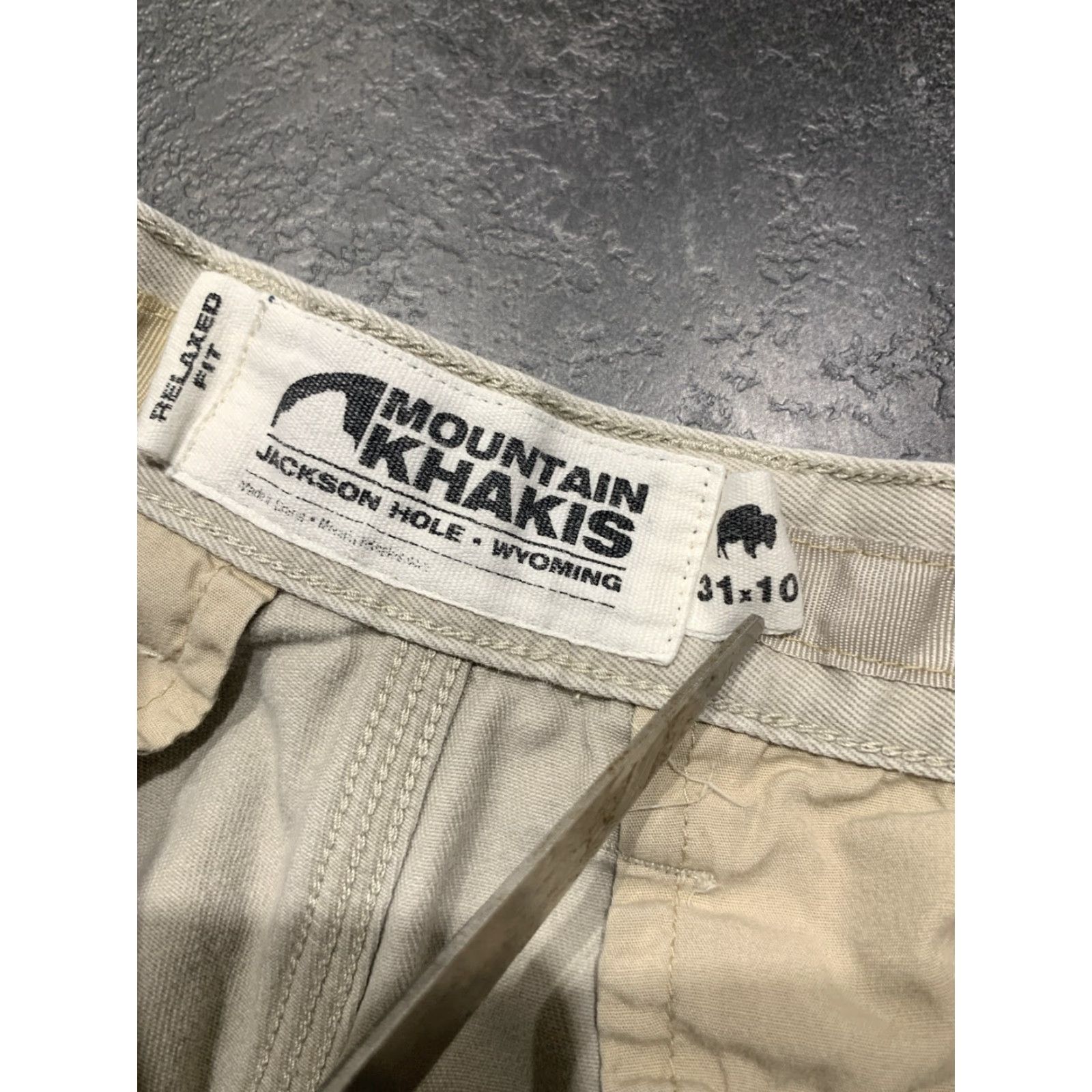 Mountain Khakis VINTAGE Mountain Khakis Men Shorts 31 Casual Cargo Cotton Beige Fall Summer Outdoor Mens Size US 31 - 6 Thumbnail