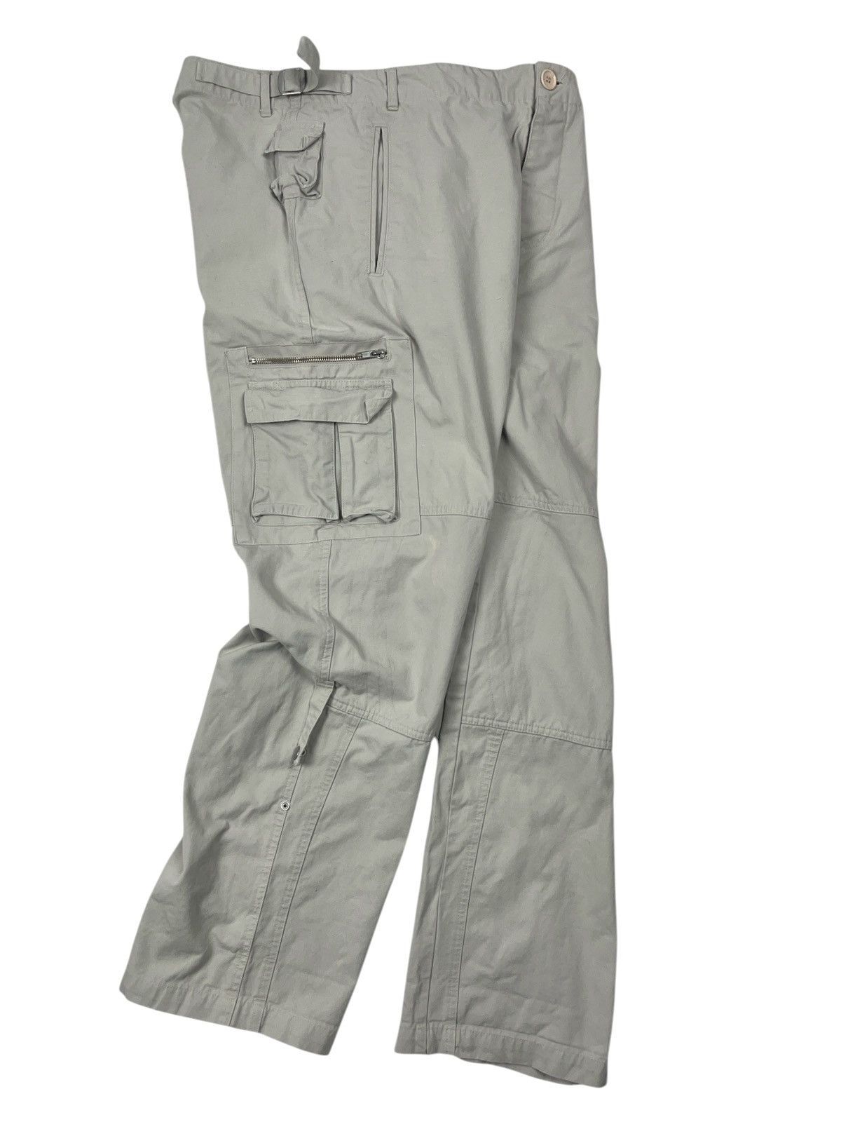 Japanese Brand Vintage Japanese Multi Pocket Cargo Avant Garde Pants Size US 34 / EU 50 - 4 Thumbnail