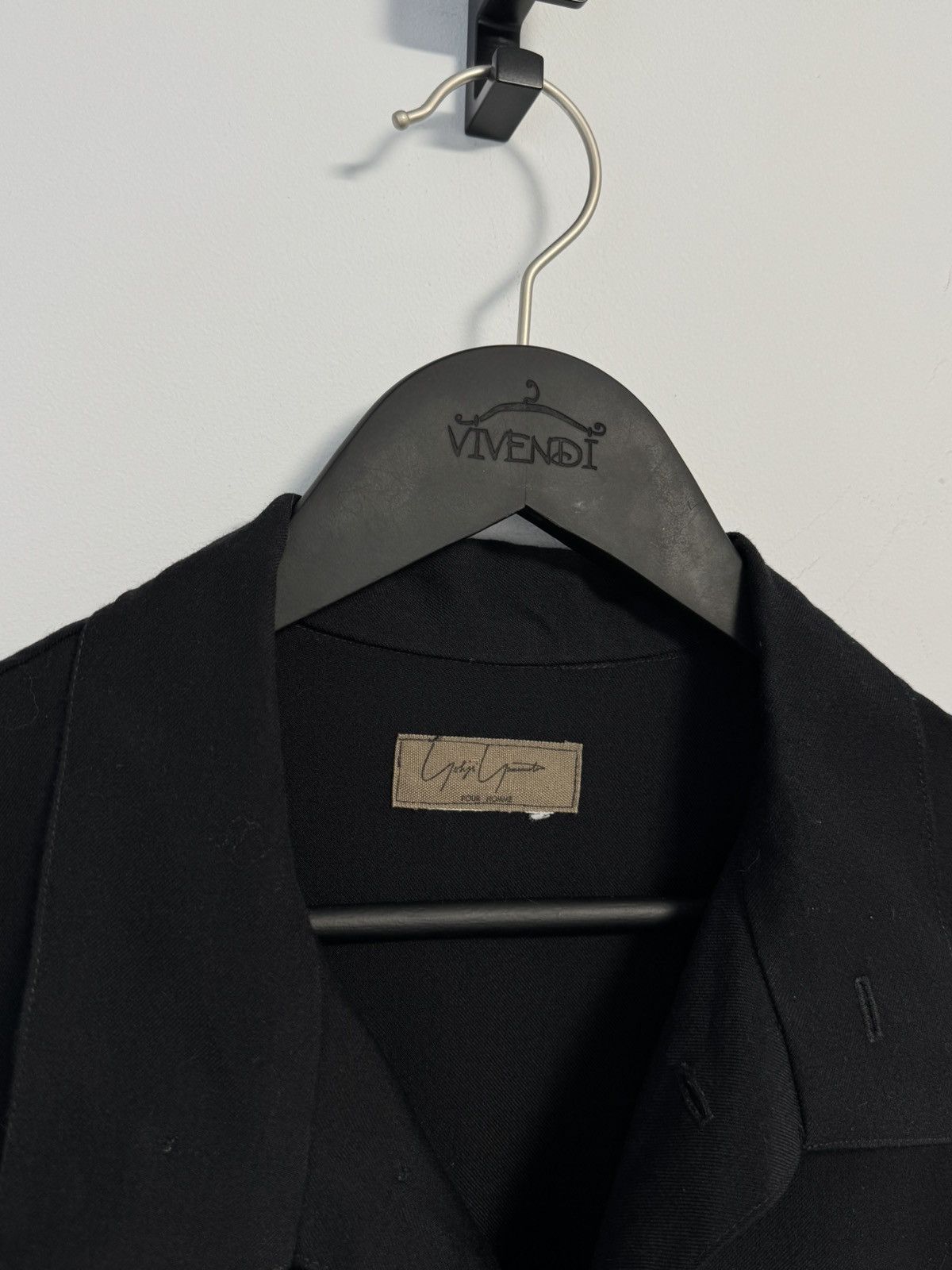 Yohji Yamamoto YOHJI YAMAMOTO POUR HOMME Strap Design Long Sleeve Shirt Size XL / US 12-14 / IT 48-50 - 3 Thumbnail