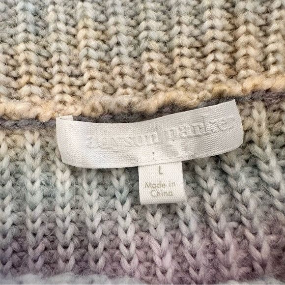 Other Adyson Parker Unicorn Rainbow Knit Cowl Neck Sweater​​​​ Size L / US 10 / IT 46 - 5 Thumbnail