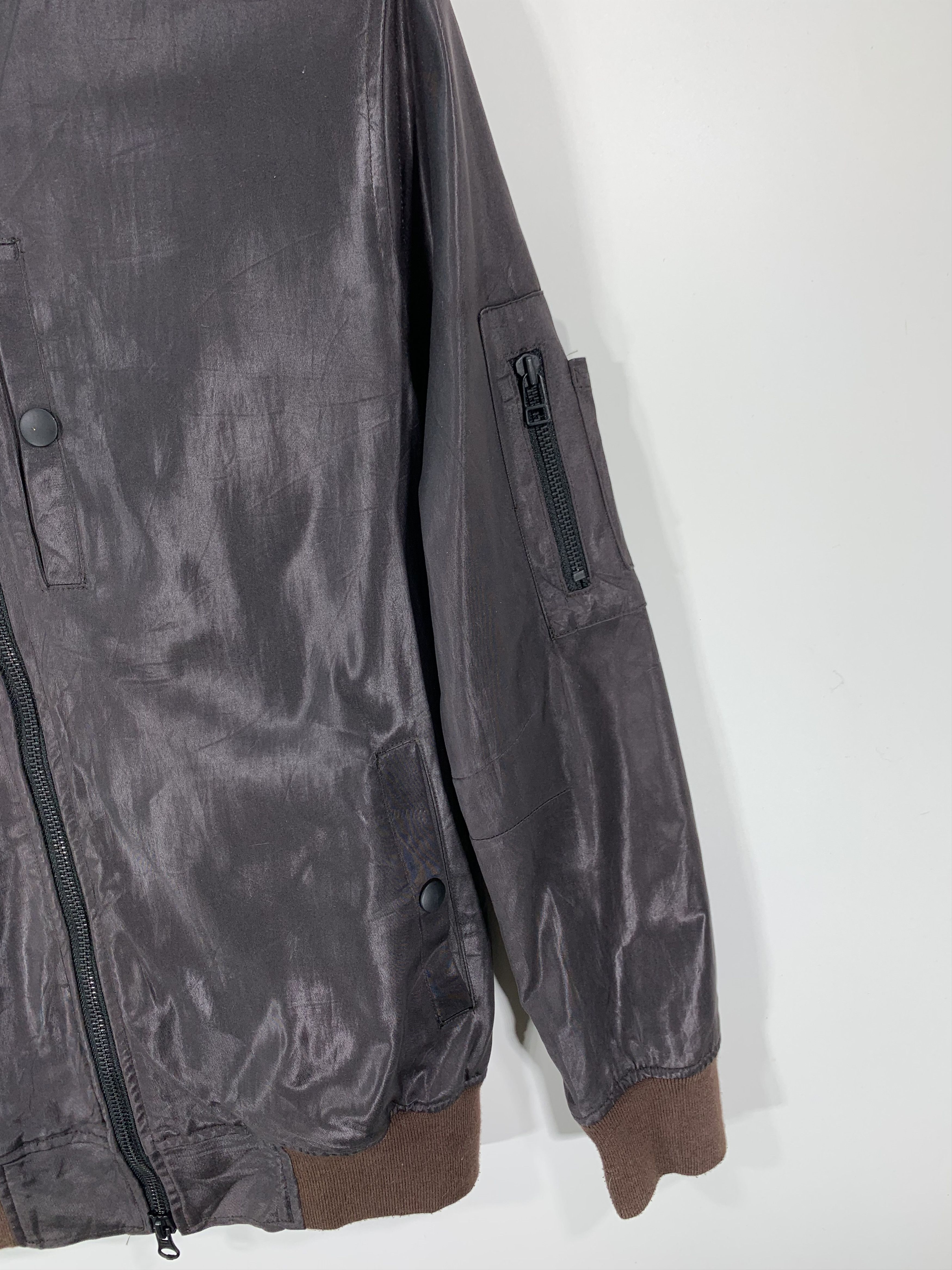Japanese Brand Bomber small jacket wet Size US XS / EU 42 / 0 - 2 Thumbnail