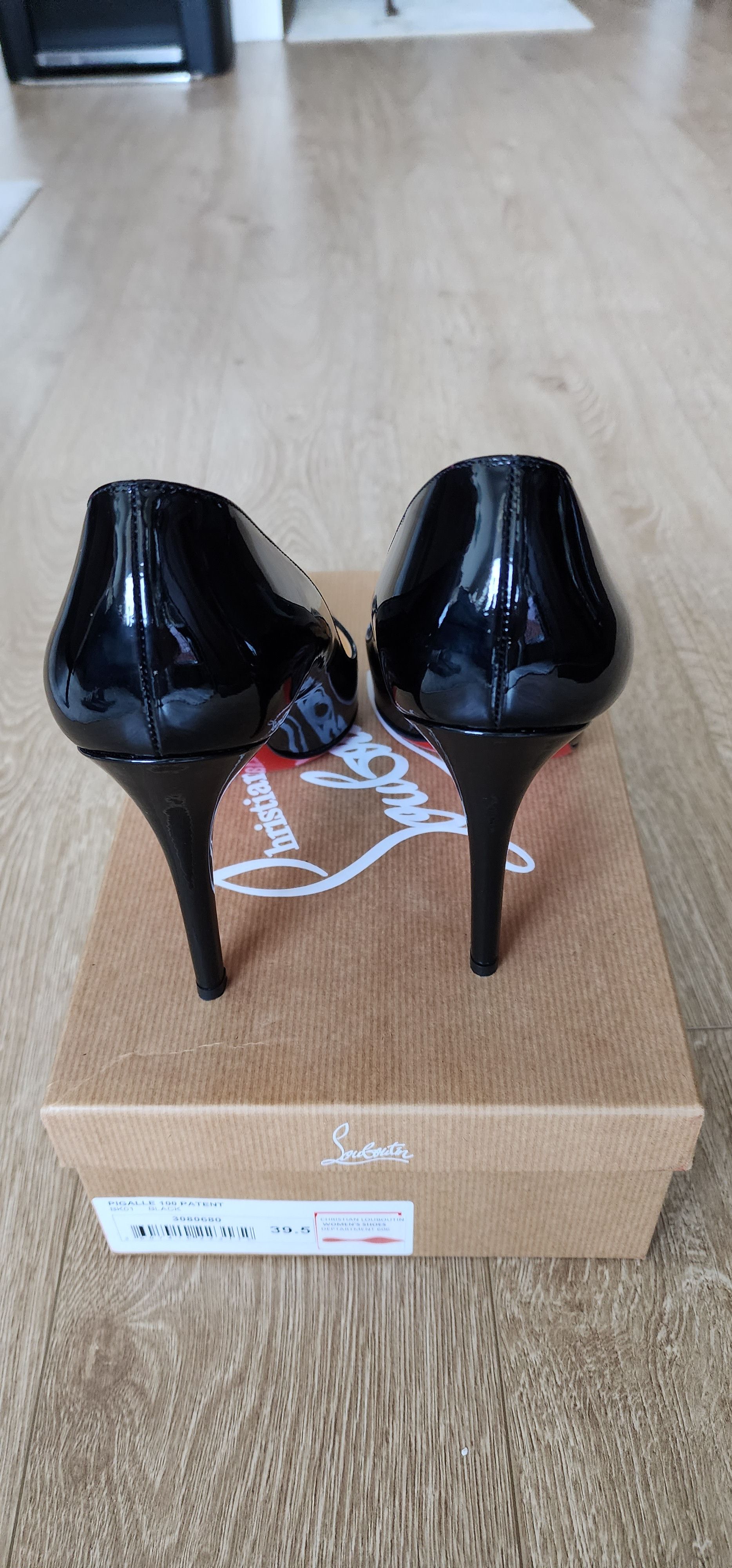 Christian Louboutin Pigalle Patent Leather Pump Size US 9.5 / IT 39.5 - 3 Thumbnail