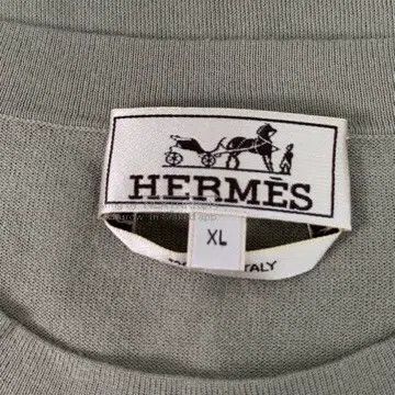 Hermes Hermes Green buckle print cotton round-neck short-sleeved Size US XL / EU 56 / 4 - 5 Thumbnail