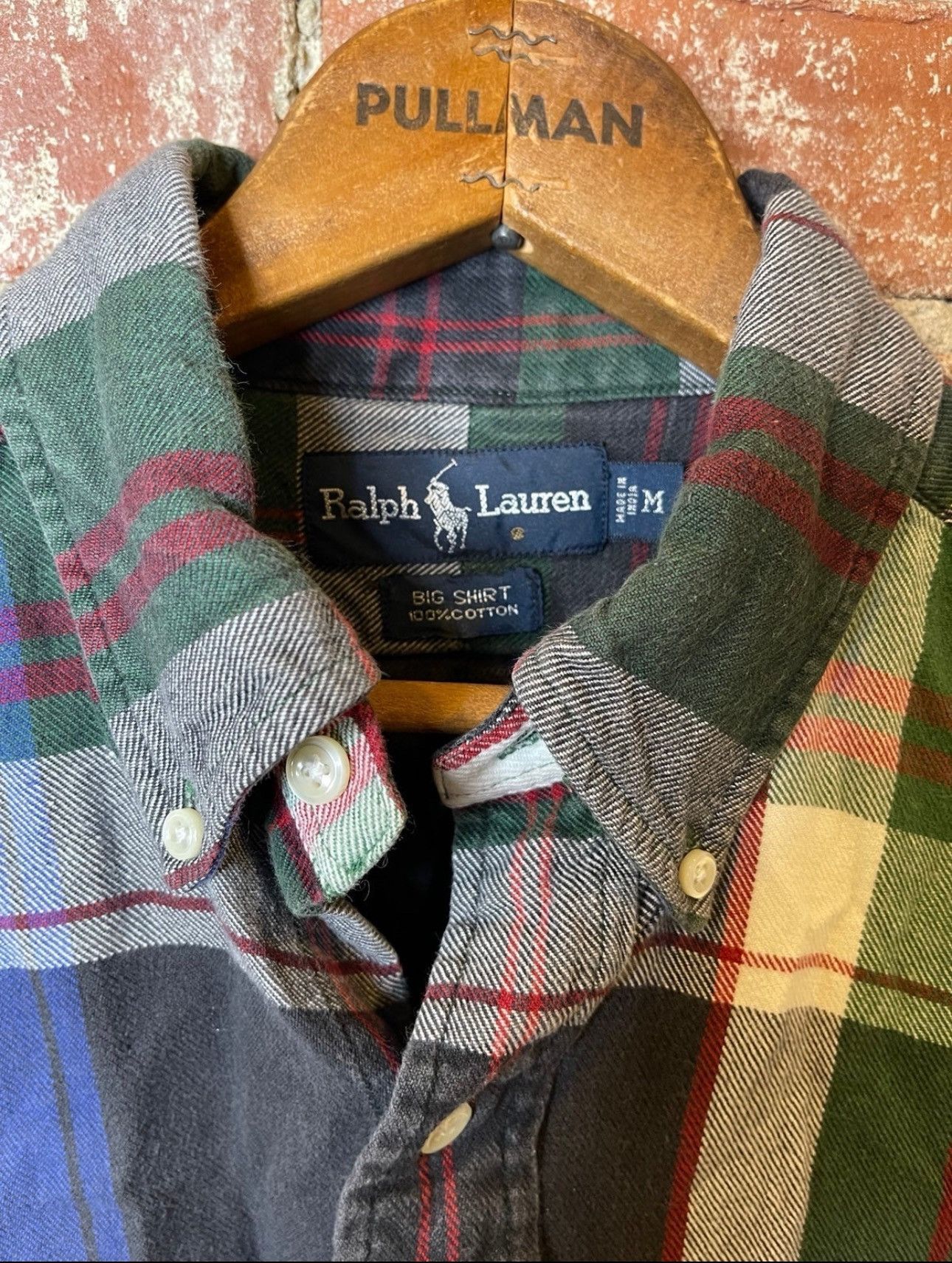 Designer × Polo Ralph Lauren × Ralph Lauren Polo Ralph Lauren Plaid Flannel Button Up Shirt Size US M / EU 48-50 / 2 - 5 Thumbnail