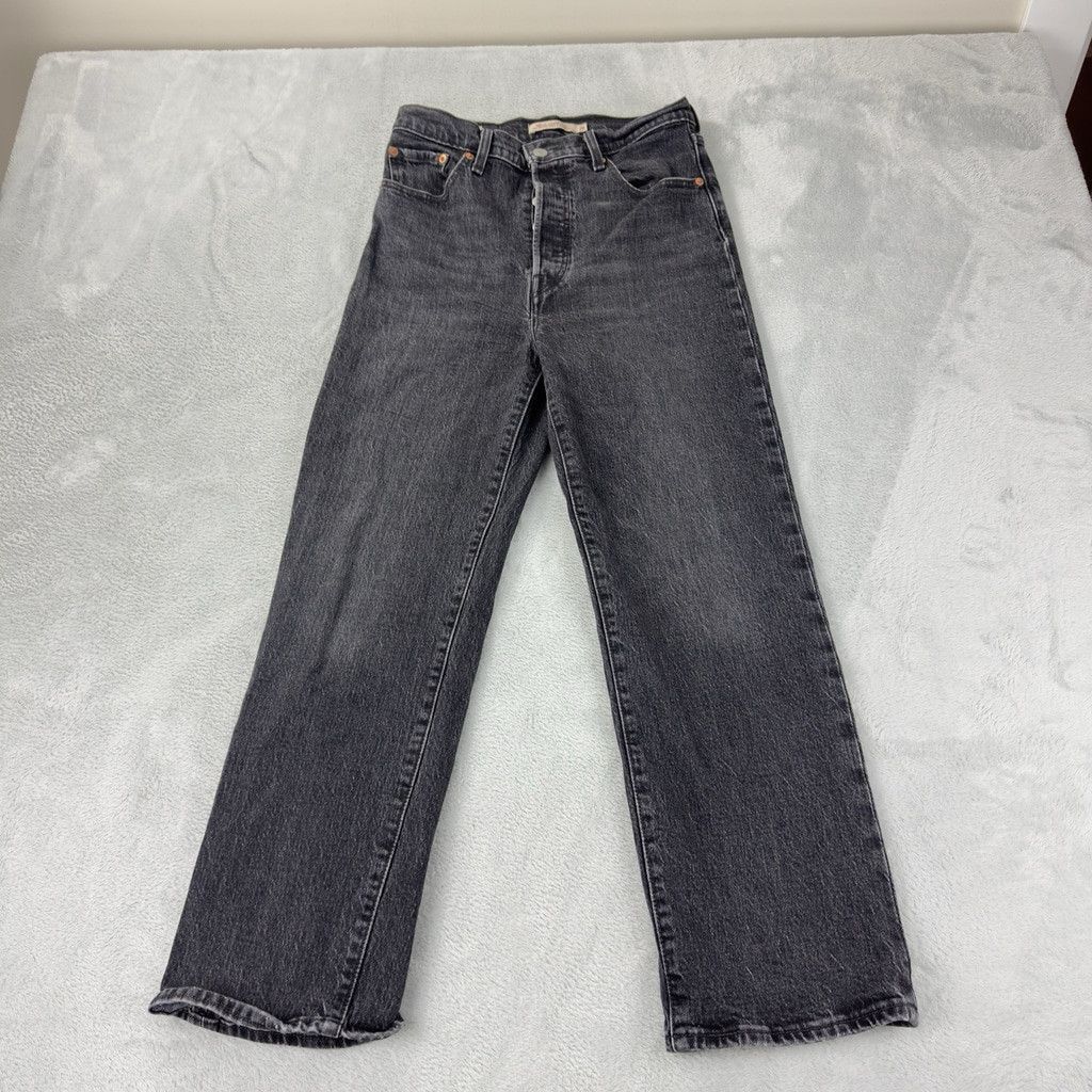 Levi's Levi's Premium Women's Size 28 W X 26 L Ribcage Straight Size 28" / US 6 / IT 42 - 11 Thumbnail