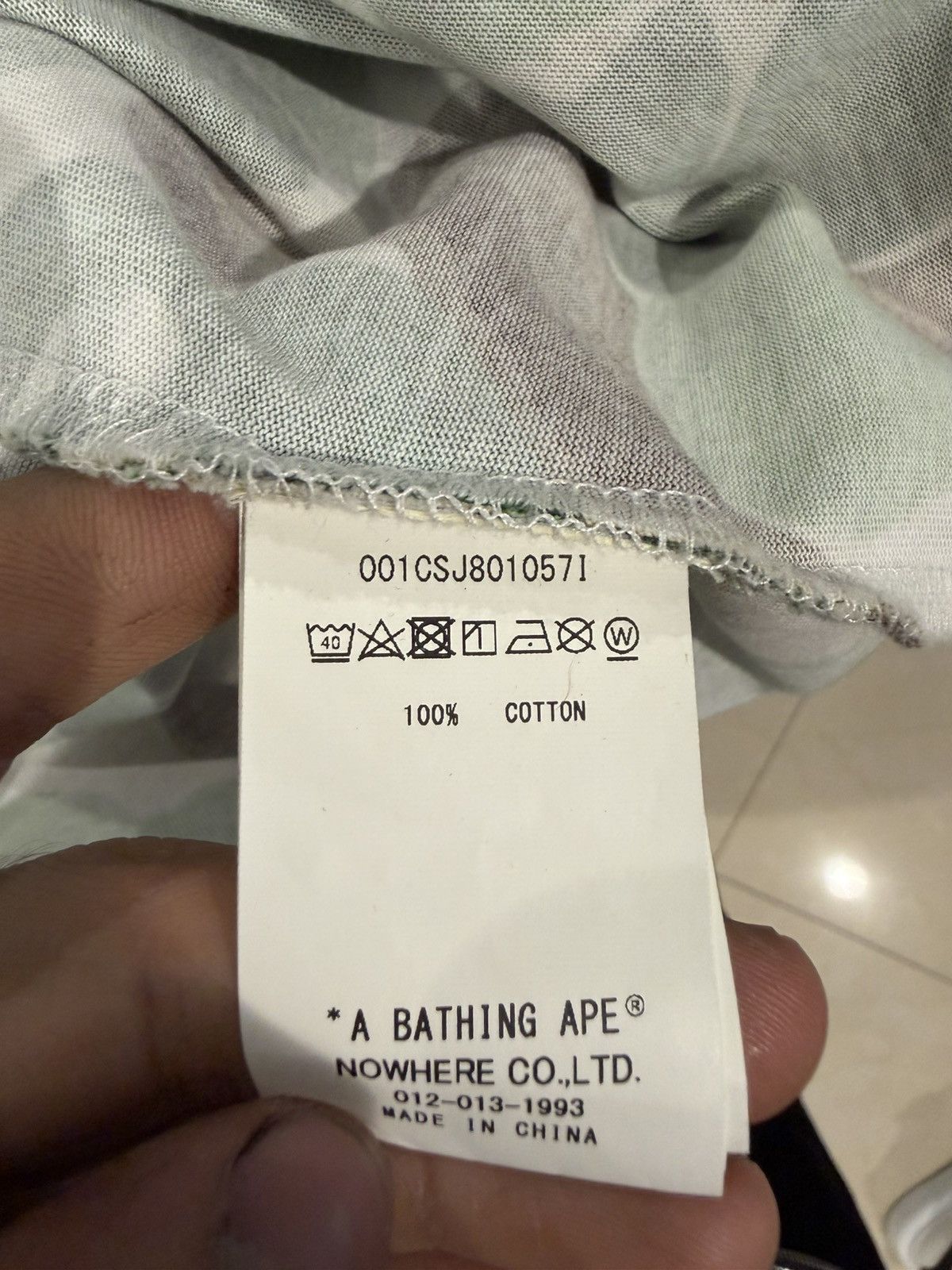 Bape BAPE A Bathing Ape 1st Camo Matching Set – Tee + Sweat Short Size US S / EU 44-46 / 1 - 9 Thumbnail
