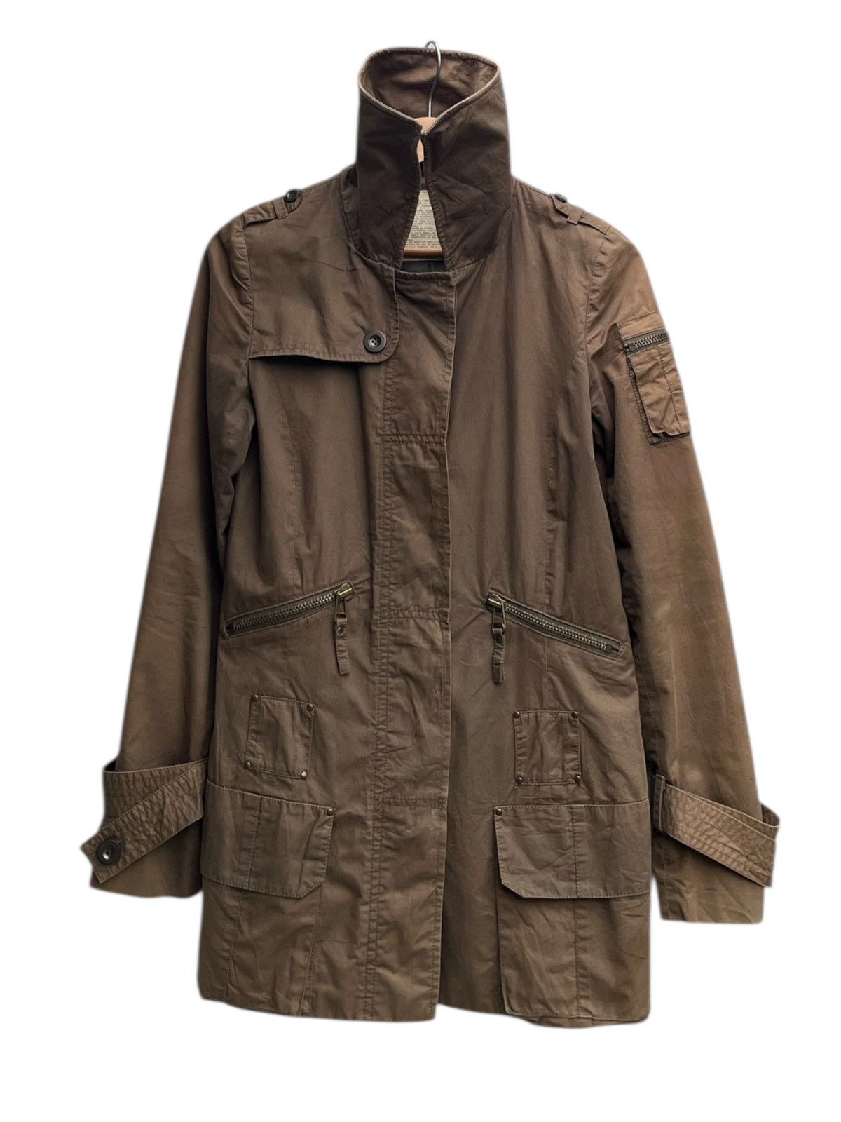 GOA GOA Military Avant Garde Jacket Olive Unisex Size US XS / EU 42 / 0 - 1 Thumbnail