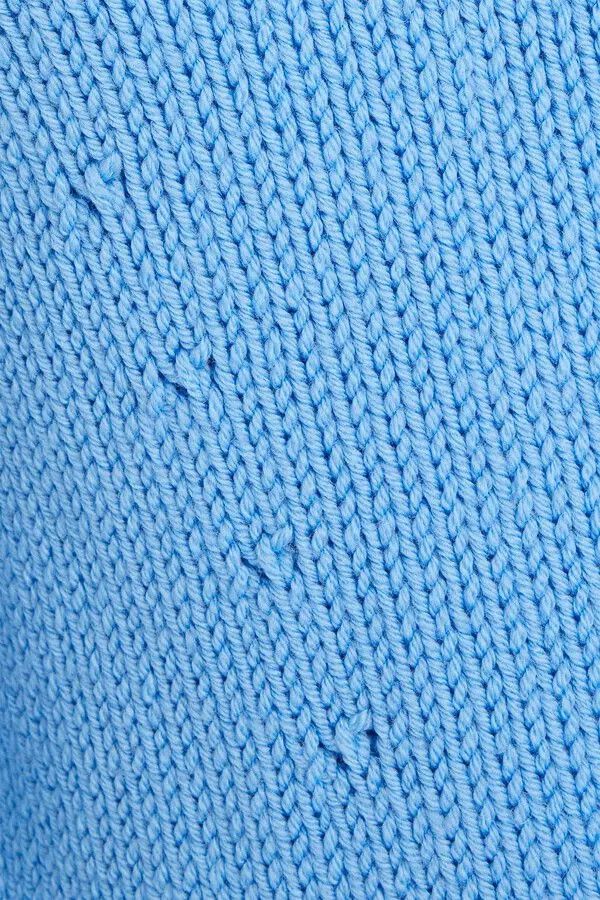 Marni o1y1125 Mockneck Sweater in Light Blue Size XS / US 0-2 / IT 36-38 - 4 Thumbnail