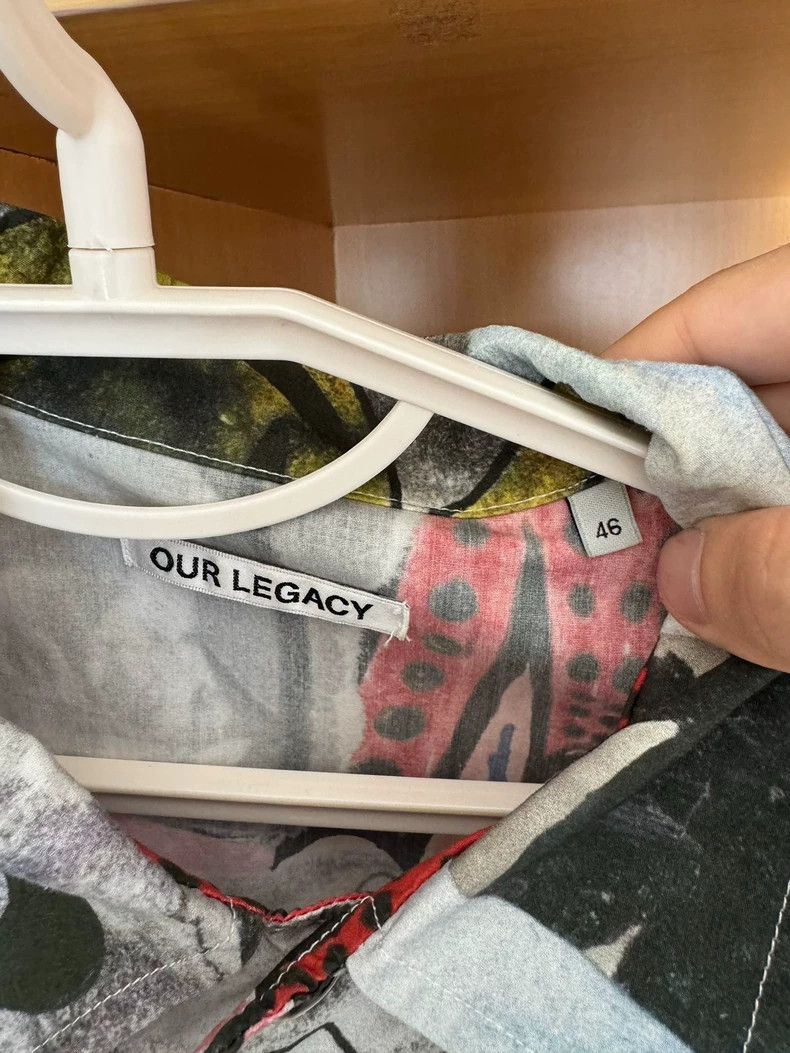 Our Legacy Our Legacy size46 Skull shirt Size US S / EU 44-46 / 1 - 4 Thumbnail