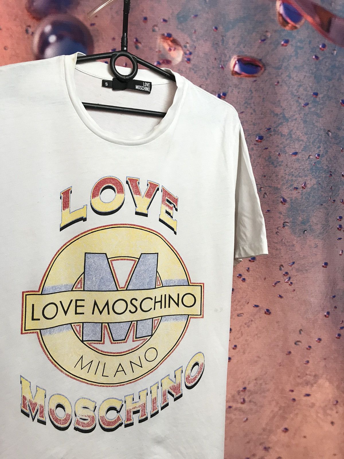 Moschino Moschino luxury streetwear tee Size US S / EU 44-46 / 1 - 1 Thumbnail