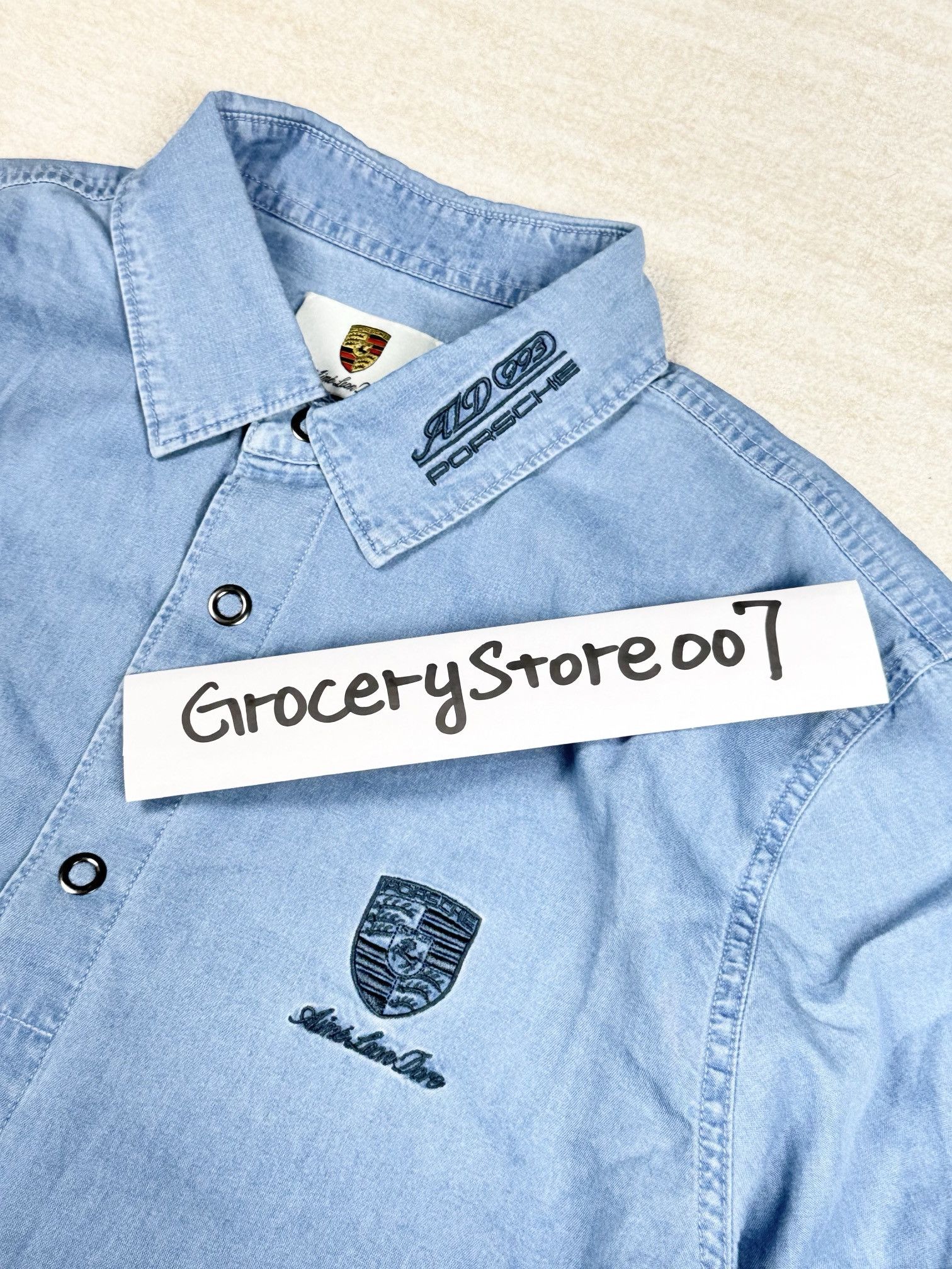 Aime Leon Dore × Porsche Design Aime Leon Dore x Porsche 993 Turbo Mechanic Shirt Size US S / EU 44-46 / 1 - 5 Thumbnail