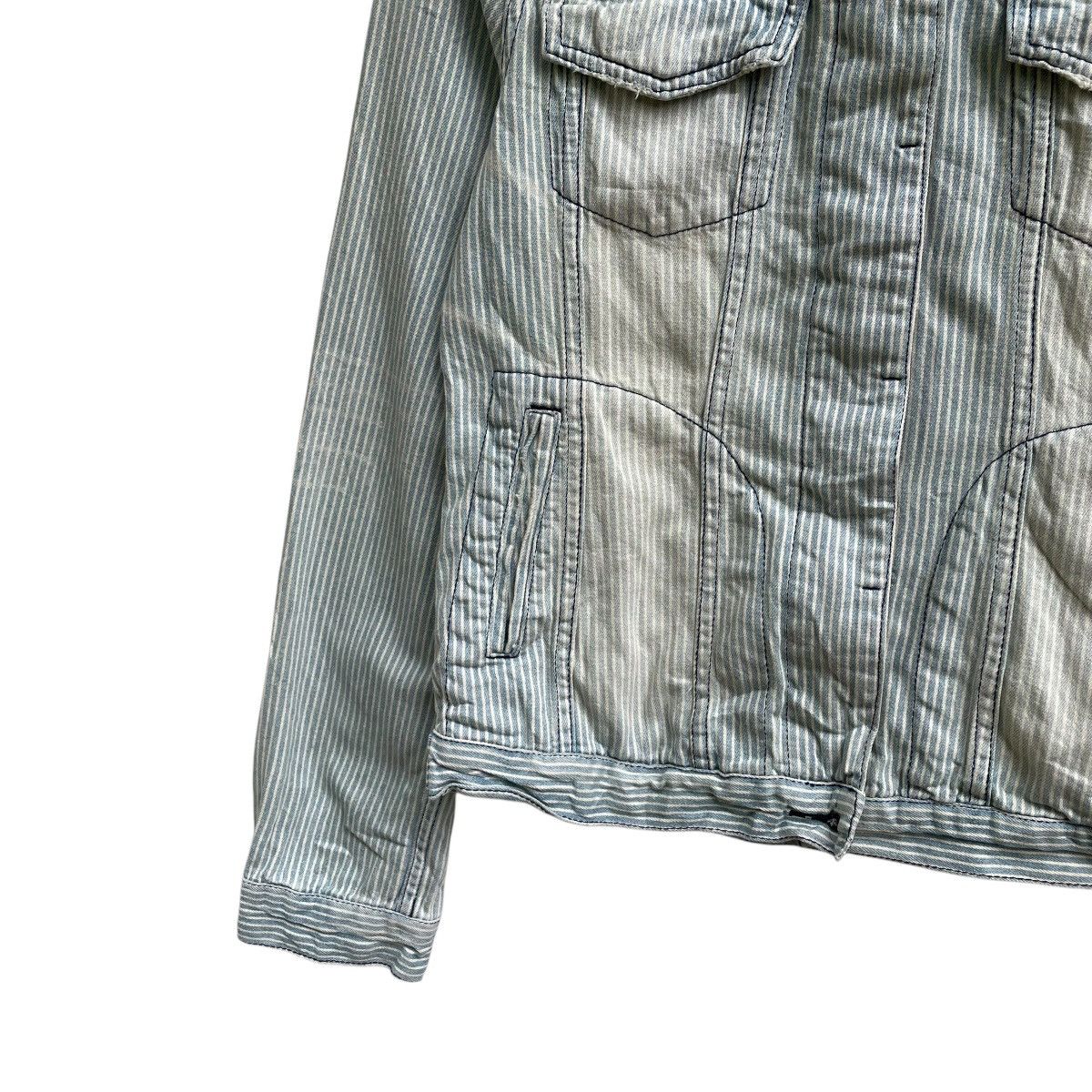 45rpm × Buzz Rickson's × Japanese Brand Japanese Brand Tee-Up Trucker Hikory Stripes Jacket Size M / US 6-8 / IT 42-44 - 4 Thumbnail