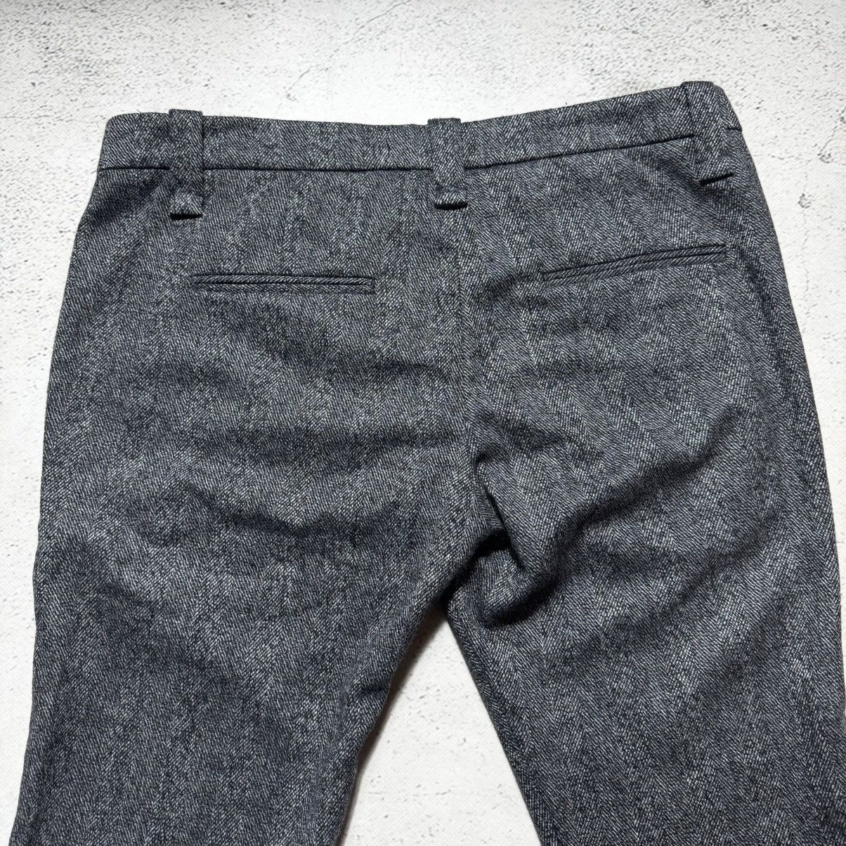 Brunello Cucinelli brunello cucinelli wool pants with signature silver inset Size 27" / US 4 / IT 40 - 11 Thumbnail