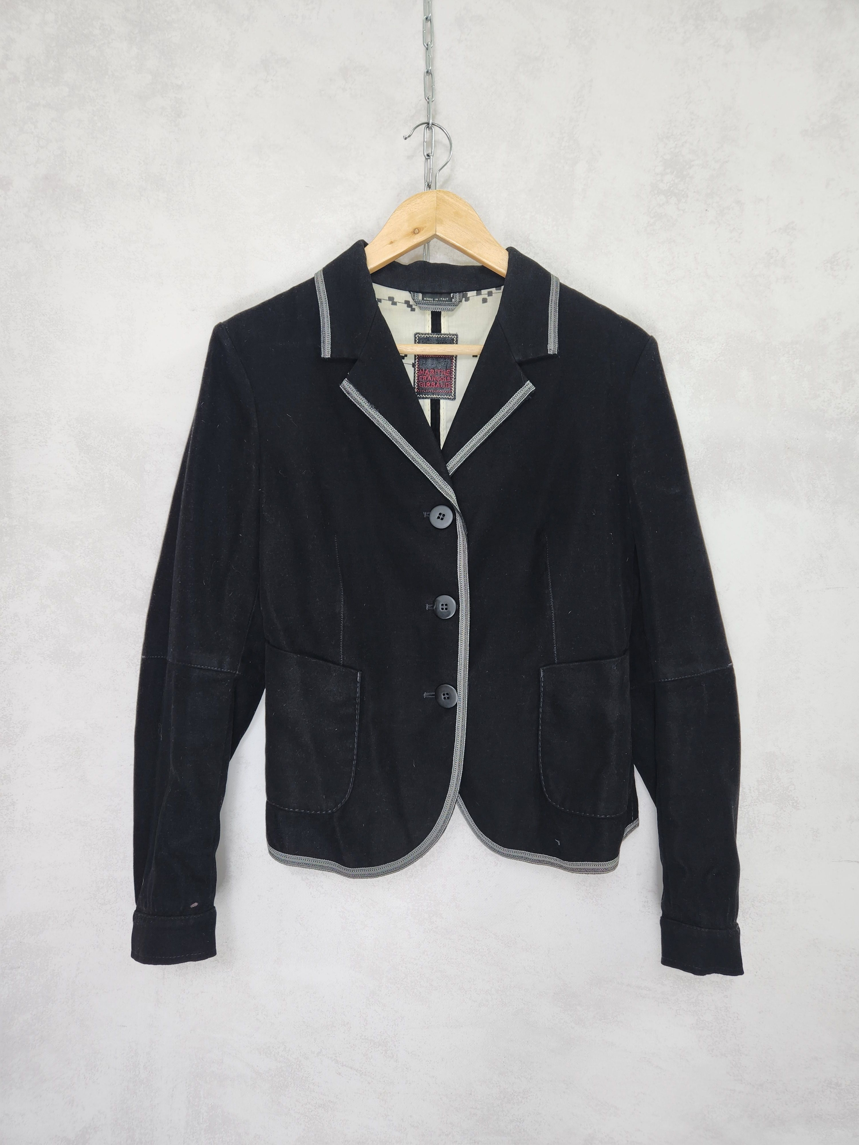 Marithe + Francois Girbaud Marithe Francois Girbaud cotton designer blazer 3 button ups Size S / US 4 / IT 40 - 1 Thumbnail