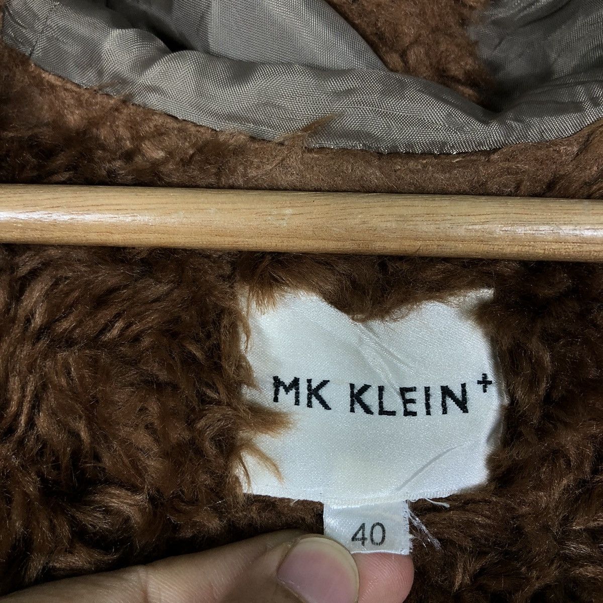 Japanese Brand 🔥Corduroy Duffle Jacket Mk Klein+ Japan Mink Fur Lining Size M / US 6-8 / IT 42-44 - 13 Thumbnail