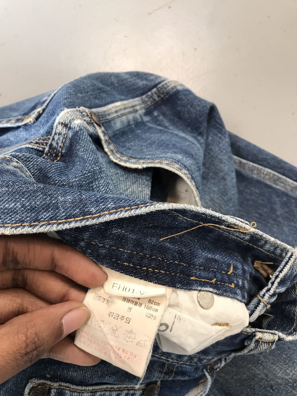JNCO × Southpole × Vintage Vintage jam bang ee jeans straight fit denim Size US 30 / EU 46 - 6 Thumbnail