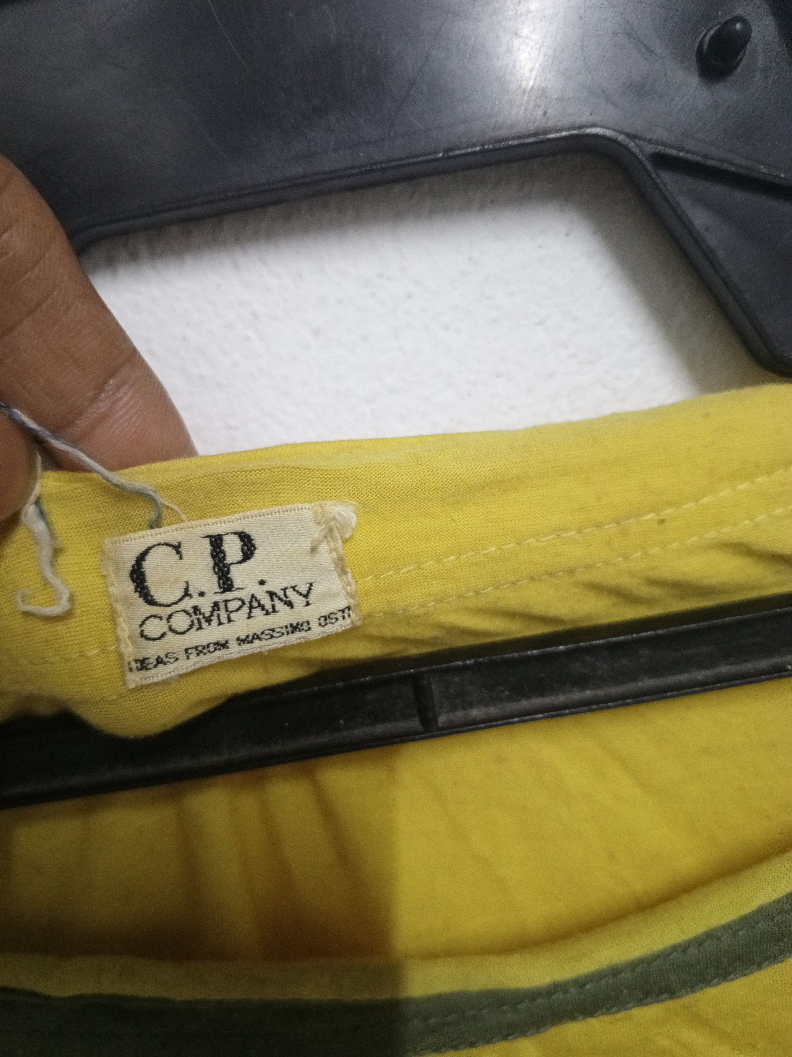 Massimo Osti Yellow c.p company by Massimo osti tshirt Size US L / EU 52-54 / 3 - 9 Thumbnail