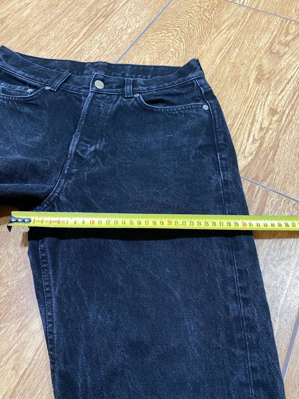Arket ARKET Loose (Regular) Washed Black Jeans Men's Size US 28 / EU 44 - 15 Thumbnail
