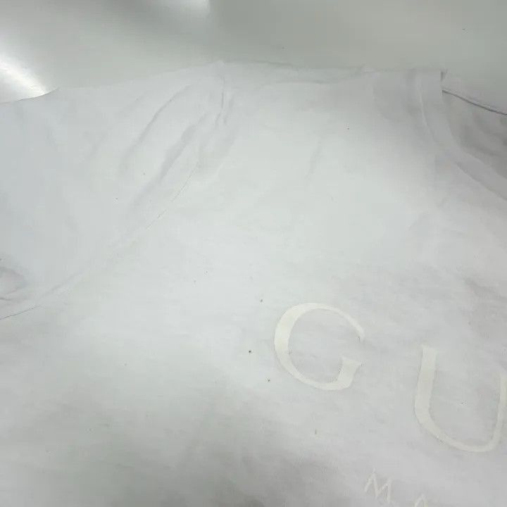 Gucci Gucci Gucci Logo Print White Short Sleeve T-Shirt -2506 Size US XXL / EU 58 / 5 - 5 Thumbnail