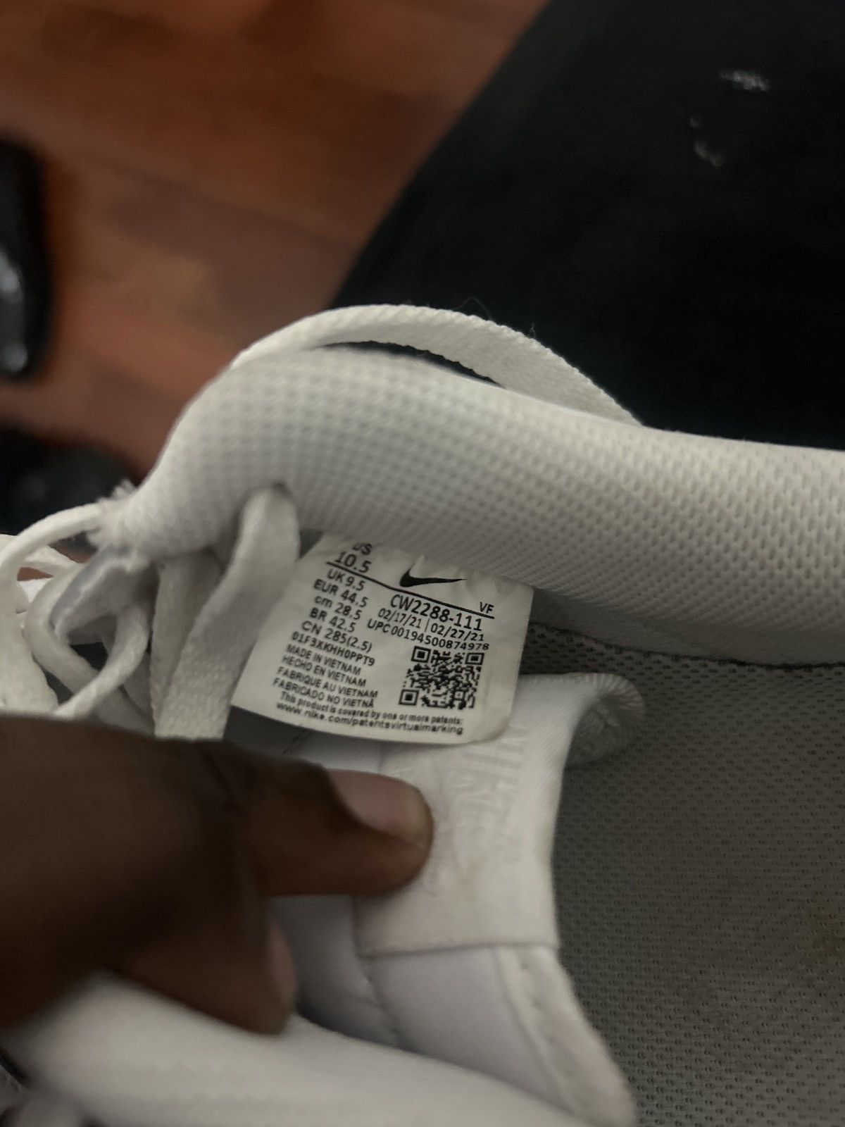 Nike Air force 1s Size US 10.5 / EU 43-44 - 5 Thumbnail