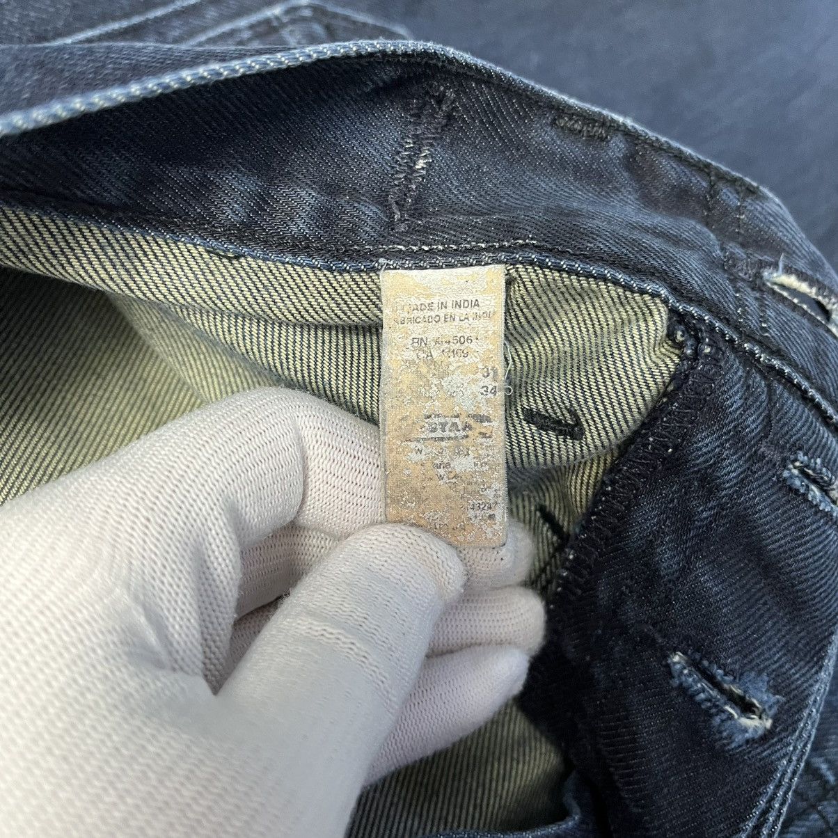 G-Star Vintage G-Star RAW Blue Denim Jeans Streetwear Y2K Designer Size US 31 - 13 Thumbnail