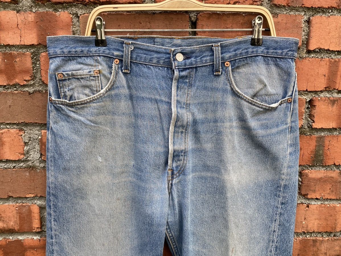 Levi's × Levi's Vintage Clothing × Vintage size 39x27.5 vintage levi's 501 made in USA Size US 39 - 4 Thumbnail