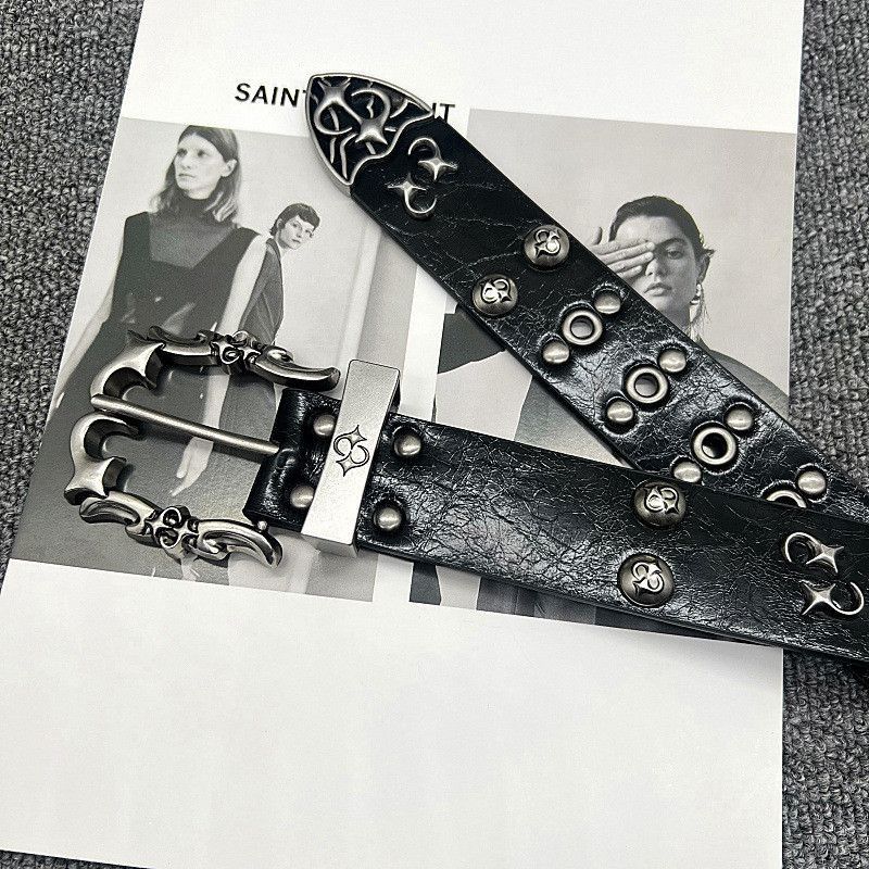 Japanese Brand metal punk belt Size ONE SIZE - 3 Thumbnail