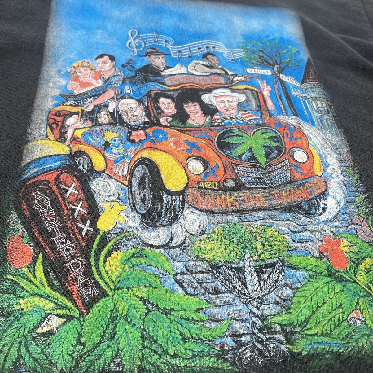 Vintage VERY RARE 1999 High Times Cannabis Cup tee Size US XL / EU 56 / 4 - 5 Thumbnail