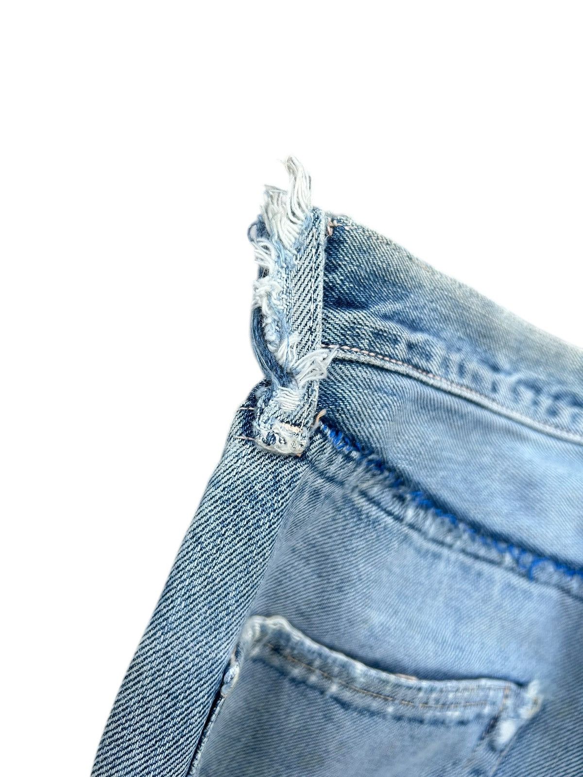 Kapital Thrashed Vintage Levis Big E Selvedge Denim Jeans Size US 34 / EU 50 - 17 Thumbnail