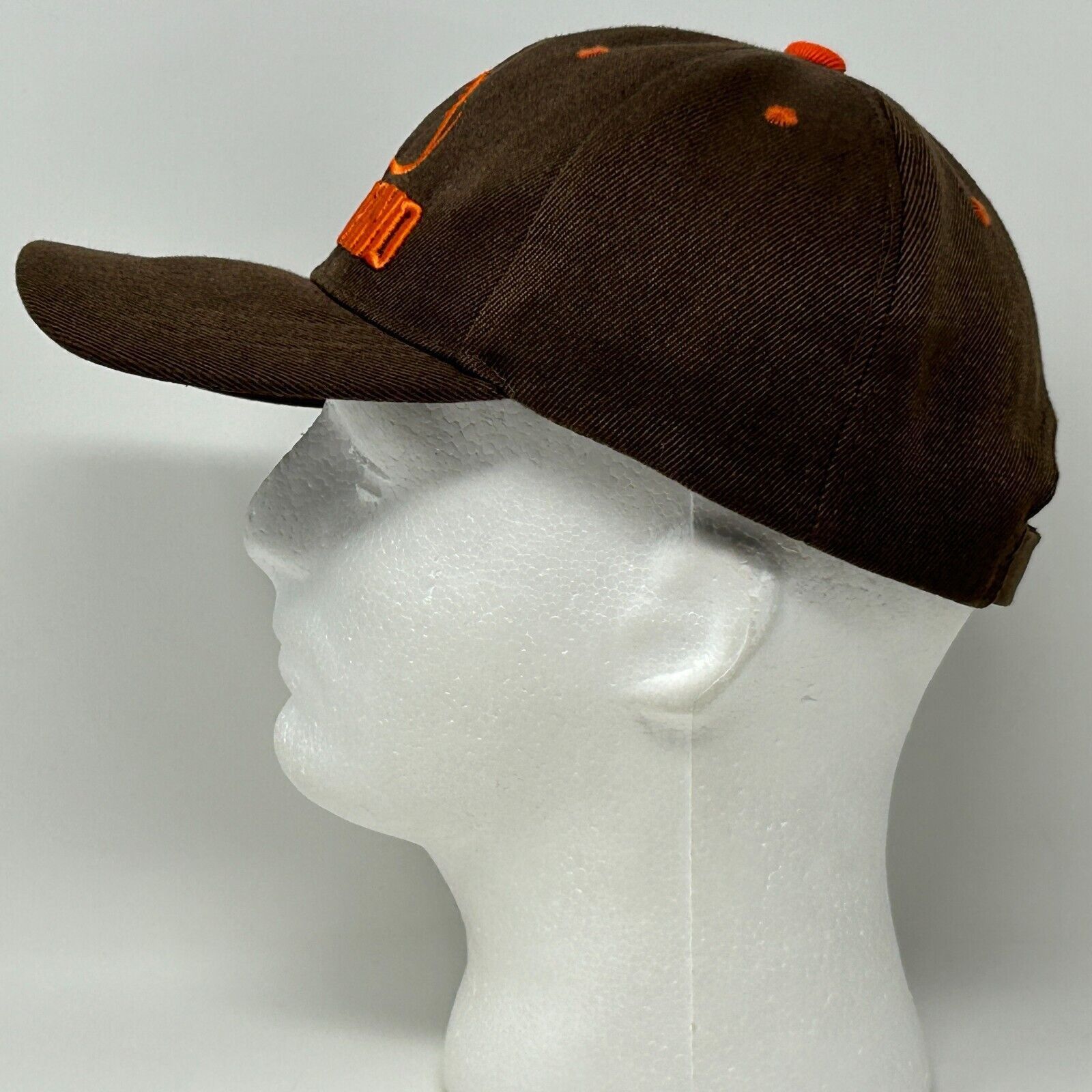 Other Cleveland Browns Hat Cap Brown Strapback NFL Football Size ONE SIZE - 7 Thumbnail