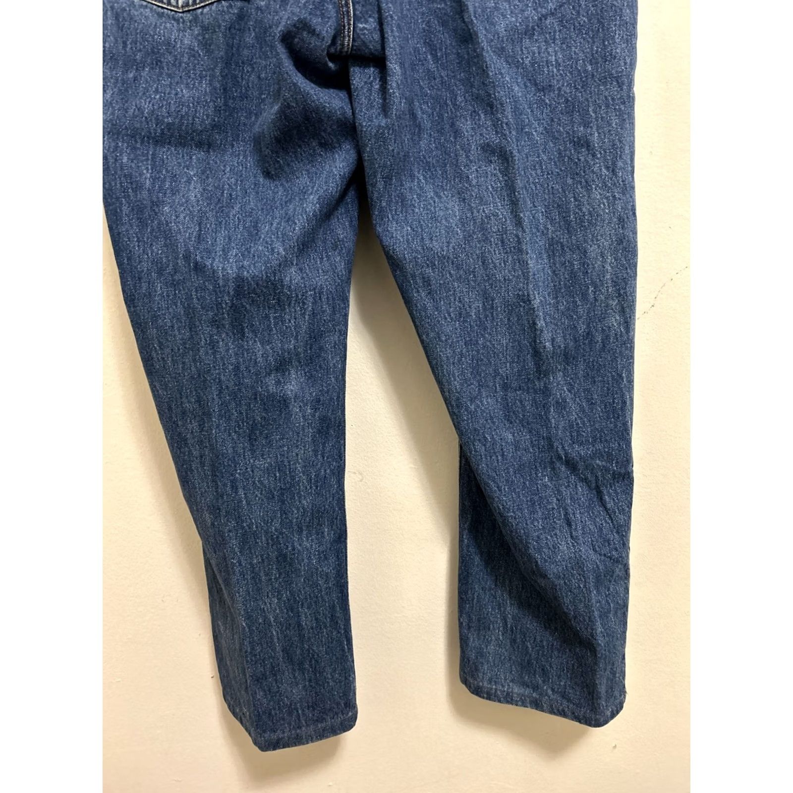 Polo Ralph Lauren Polo Ralph Lauren Jeans Mens 38x30 Blue Straight Leg USA Dungarees 5-Pocket Button Zipper Logo Cotton Denim Reg. Fit Mens Size US M / EU 48-50 / 2 - 6 Thumbnail