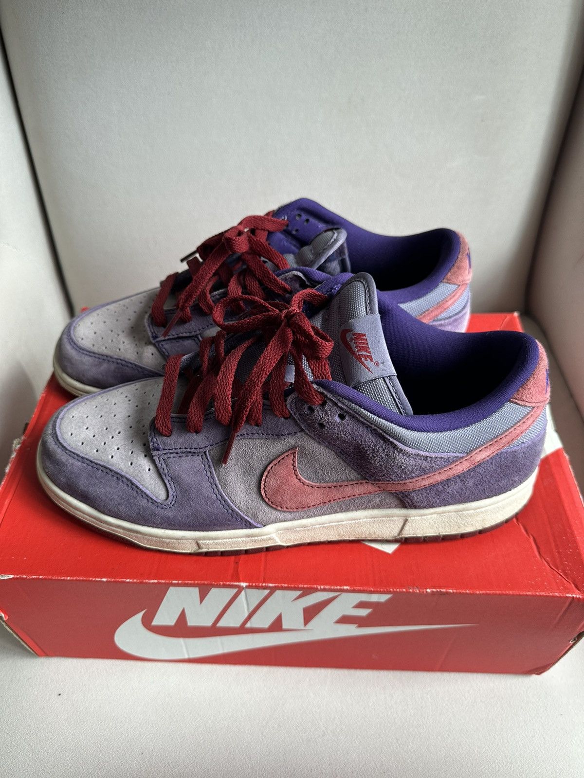Nike × Vintage Nike dunk low plum Size US 10 / EU 43 - 2 Thumbnail