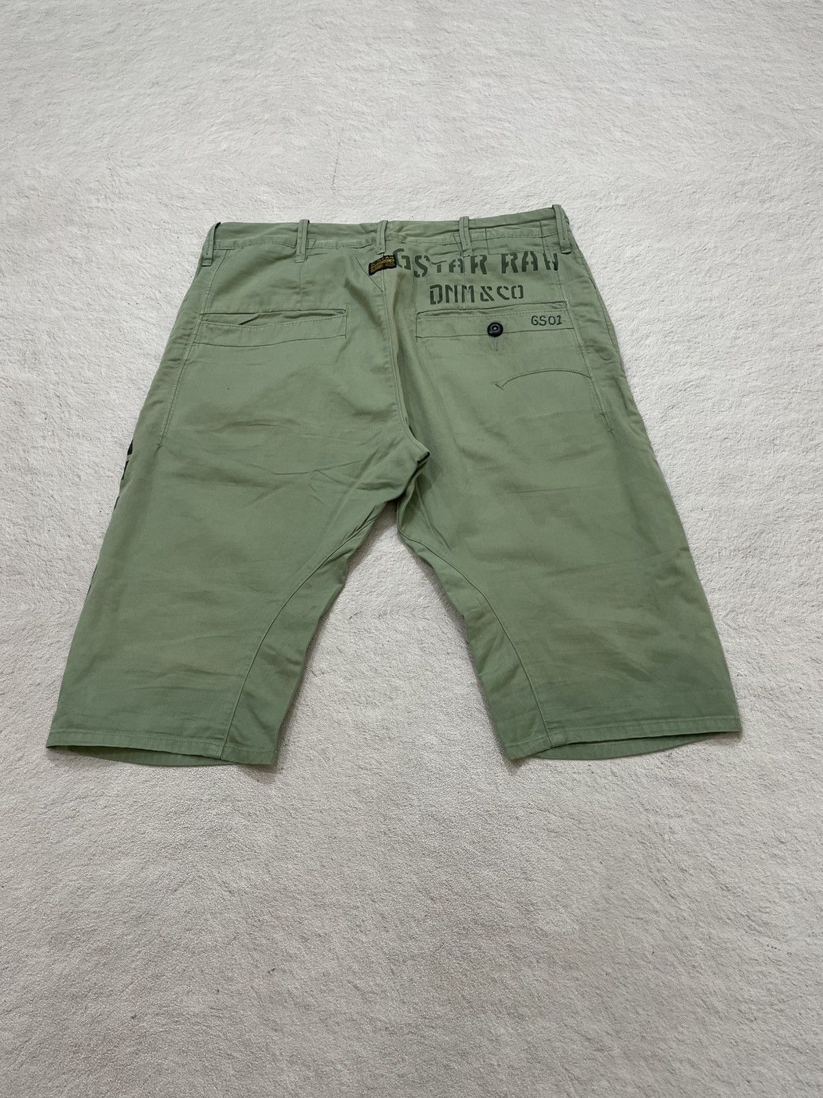 G-Star 2000s G-Star Shorts Pants Artbasic Japan Brand Y2K Size US 35 - 2 Thumbnail