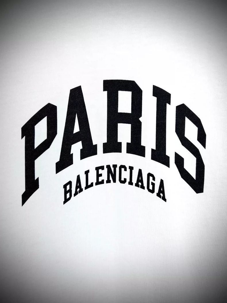 Balenciaga Balenciaga Paris Graphic Short Sleeve T-Shirt-2506 Size US XS / EU 42 / 0 - 8 Thumbnail
