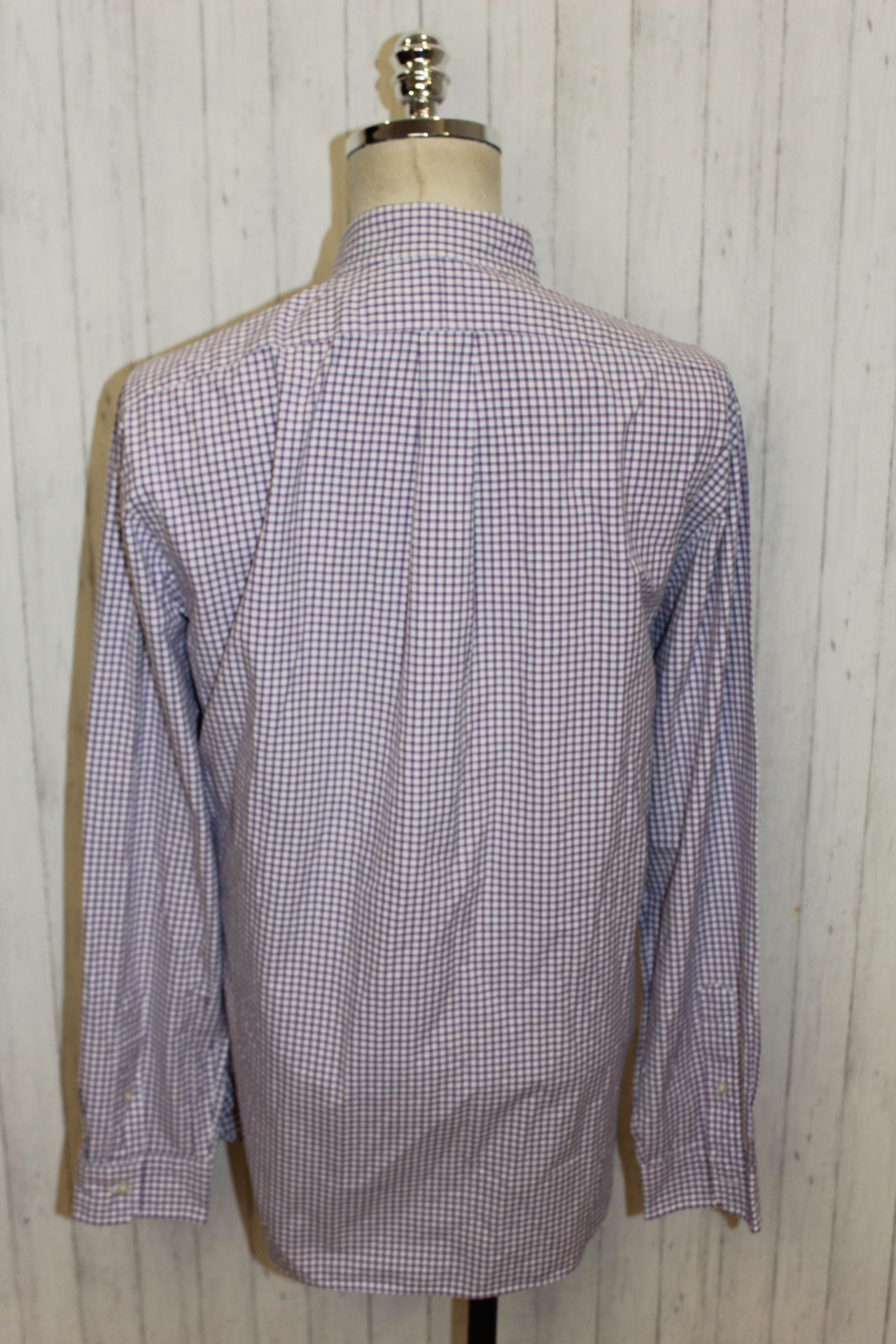 Polo Ralph Lauren RALPH LAUREN Long Sleeve Purple Check Shirt Size 2XL Size US XXL / EU 58 / 5 - 7 Thumbnail