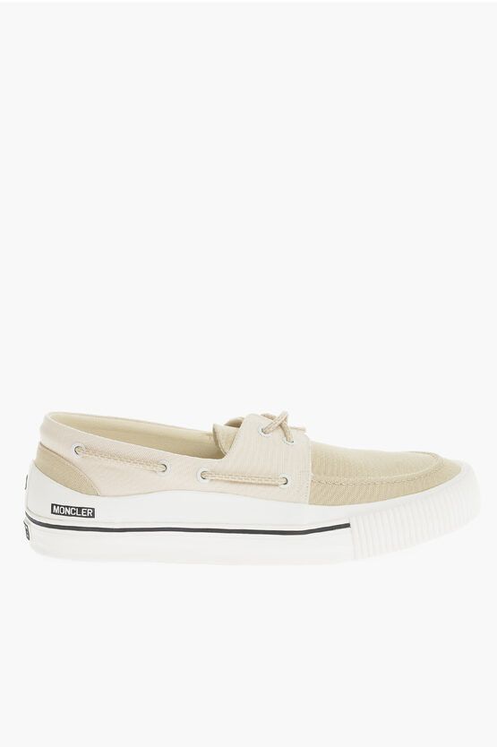 og1mm0424 Sanvas Pier Sneakers in Beige