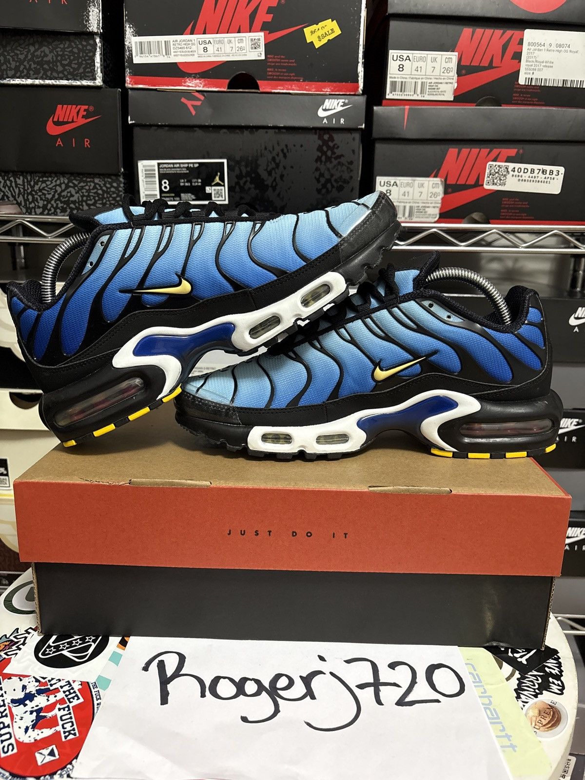 Nike Air Max Plus TN Hyper Blue Size US 8 / EU 41 - 5 Thumbnail